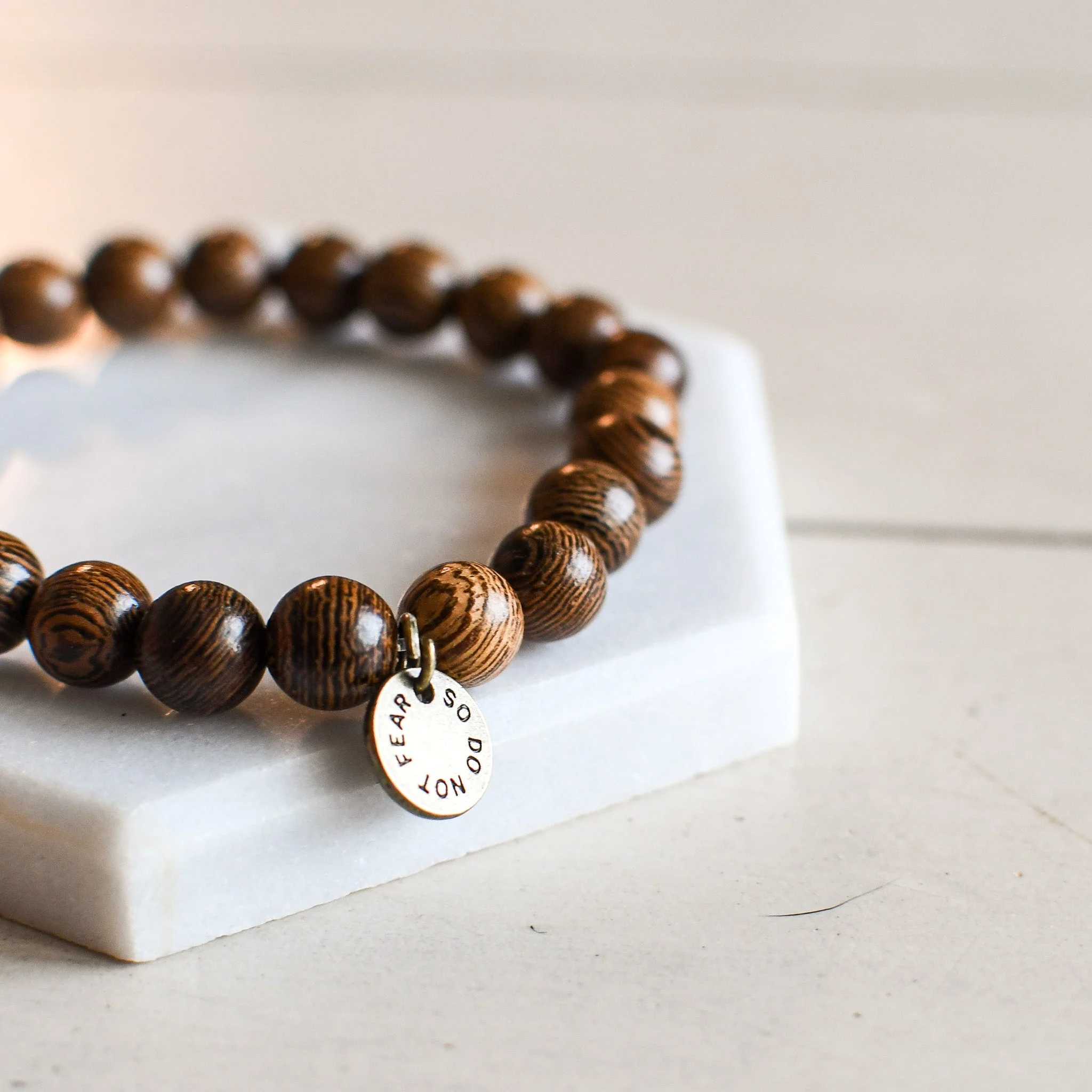 So Do Not Fear Wooden Bracelet - Image 7