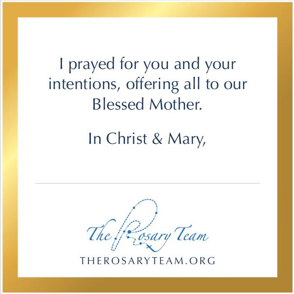 Spiritual Bouquet Prayer Cards Set of 5 with Envelopes - Image 12