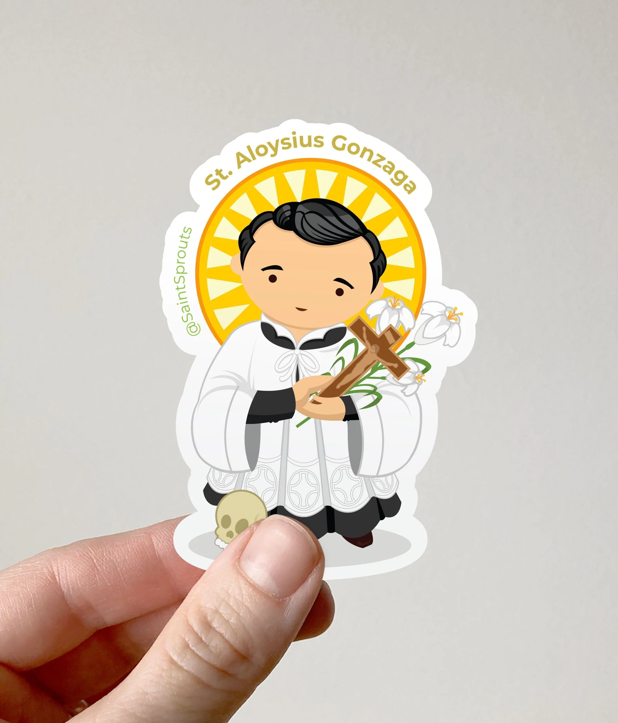 St. Aloysius Gonzaga Magnet - Image 2