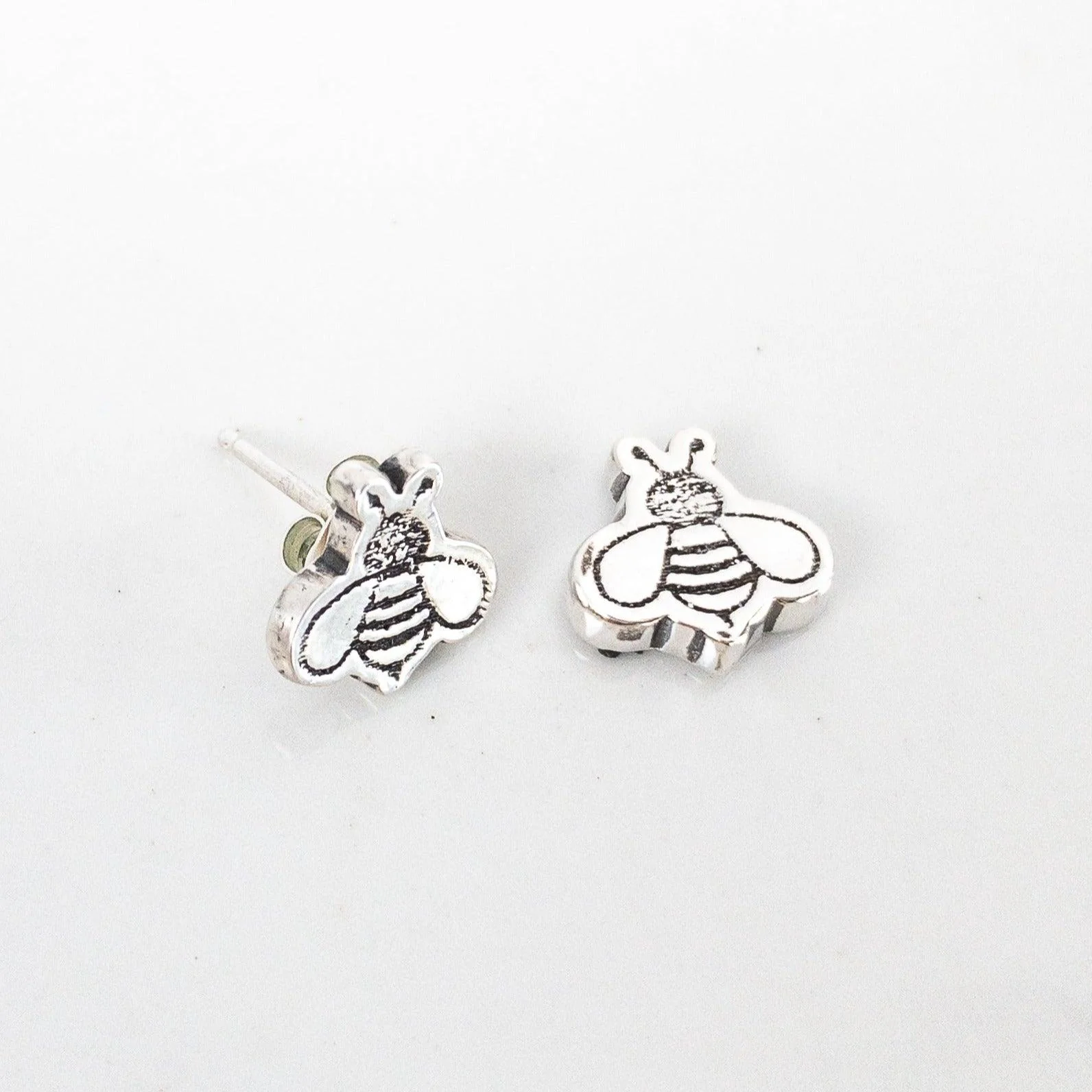 St. Ambrose Mismatched Bee Stud Earrings - Image 6