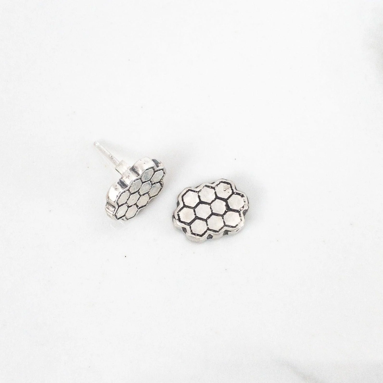 St. Ambrose Mismatched Bee Stud Earrings - Image 8