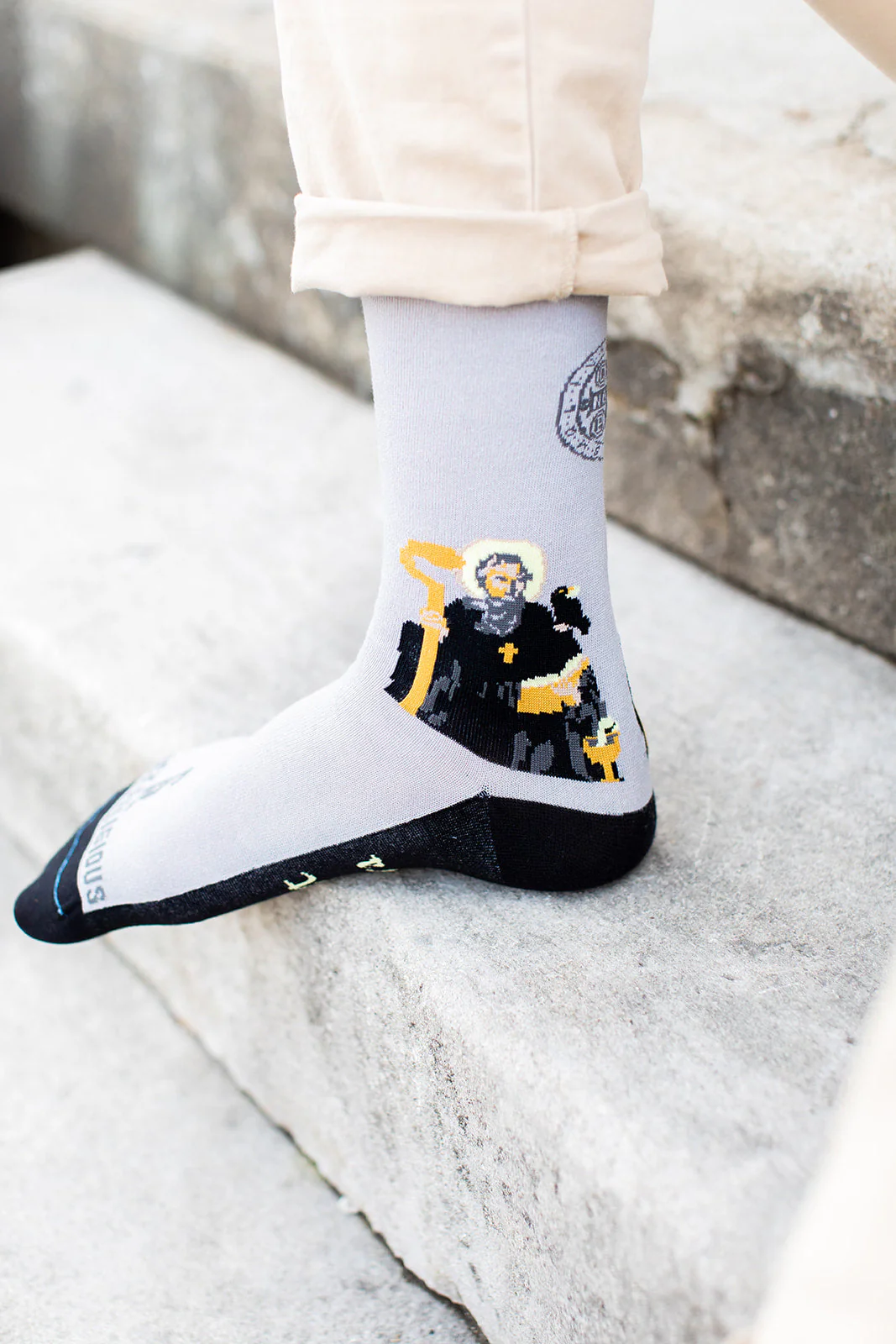St. Benedict Adult Socks - Image 4