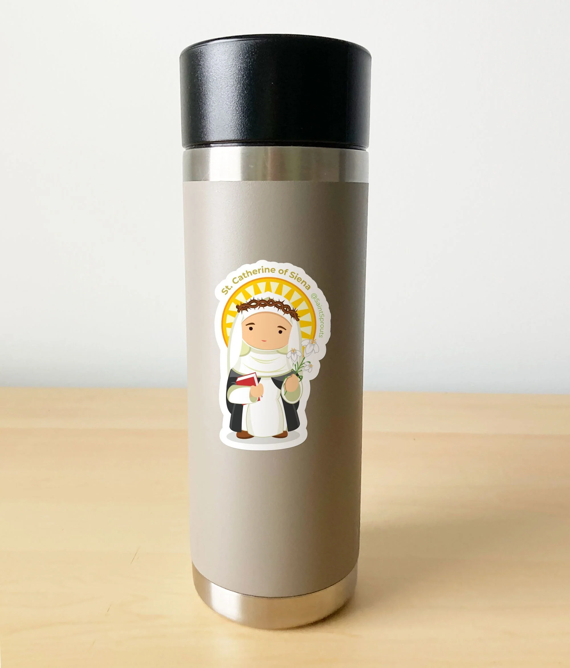 St. Catherine of Siena Sticker - Image 3