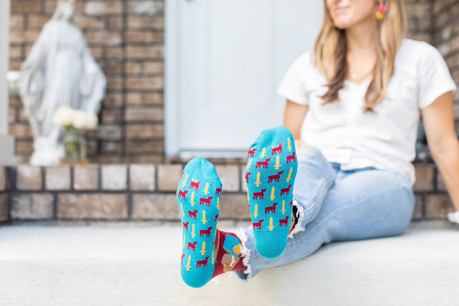 St. Cecilia Adult Socks - Image 2