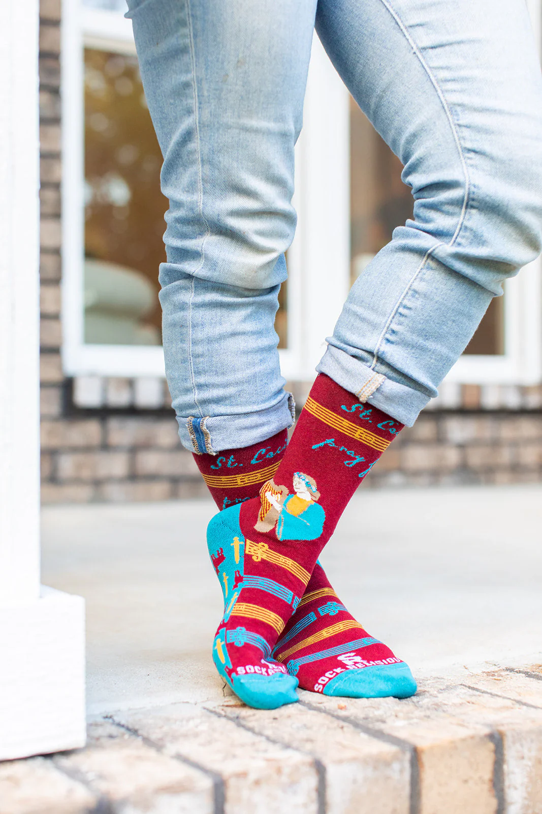 St. Cecilia Adult Socks - Image 3
