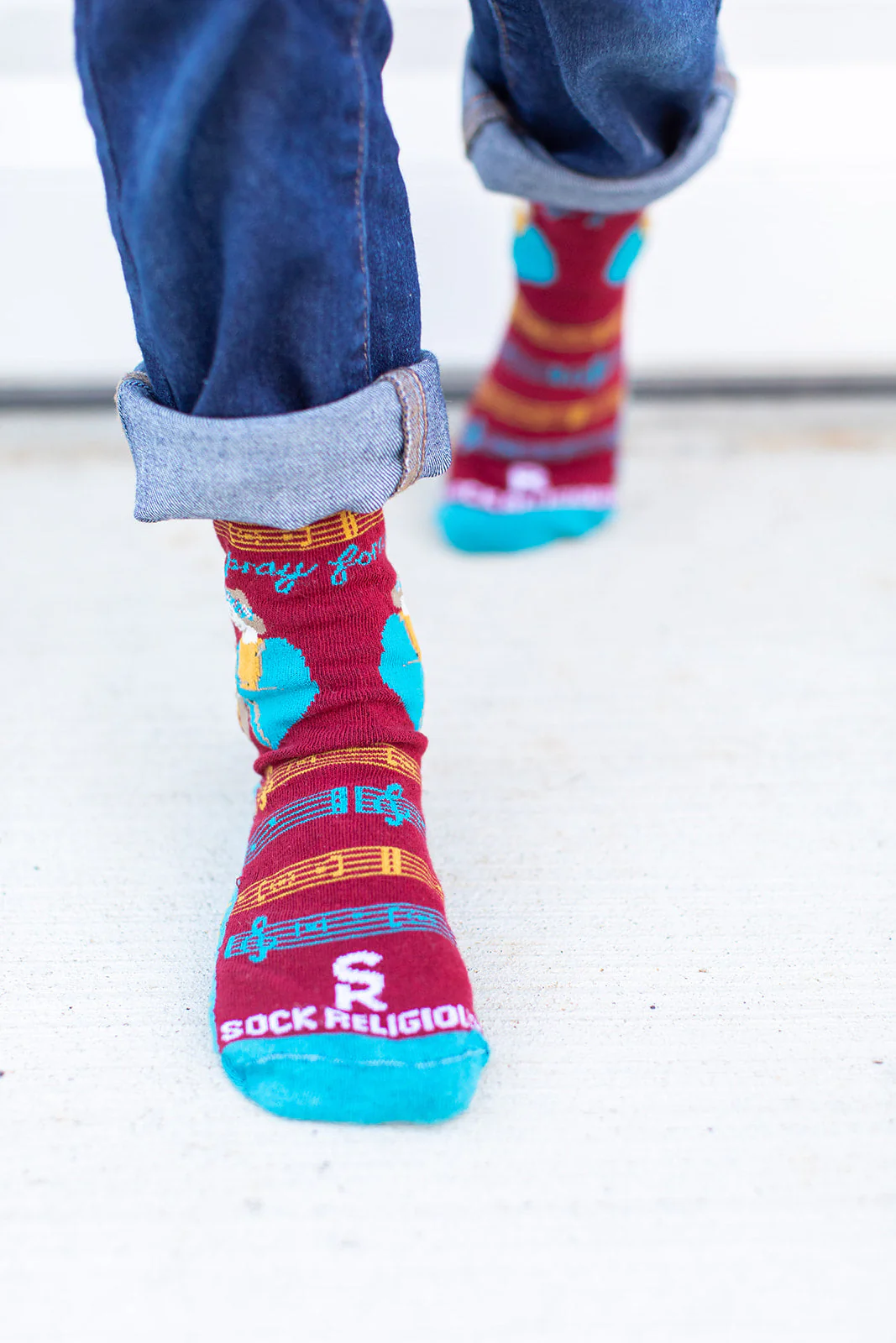 St. Cecilia Kids Socks - Image 2