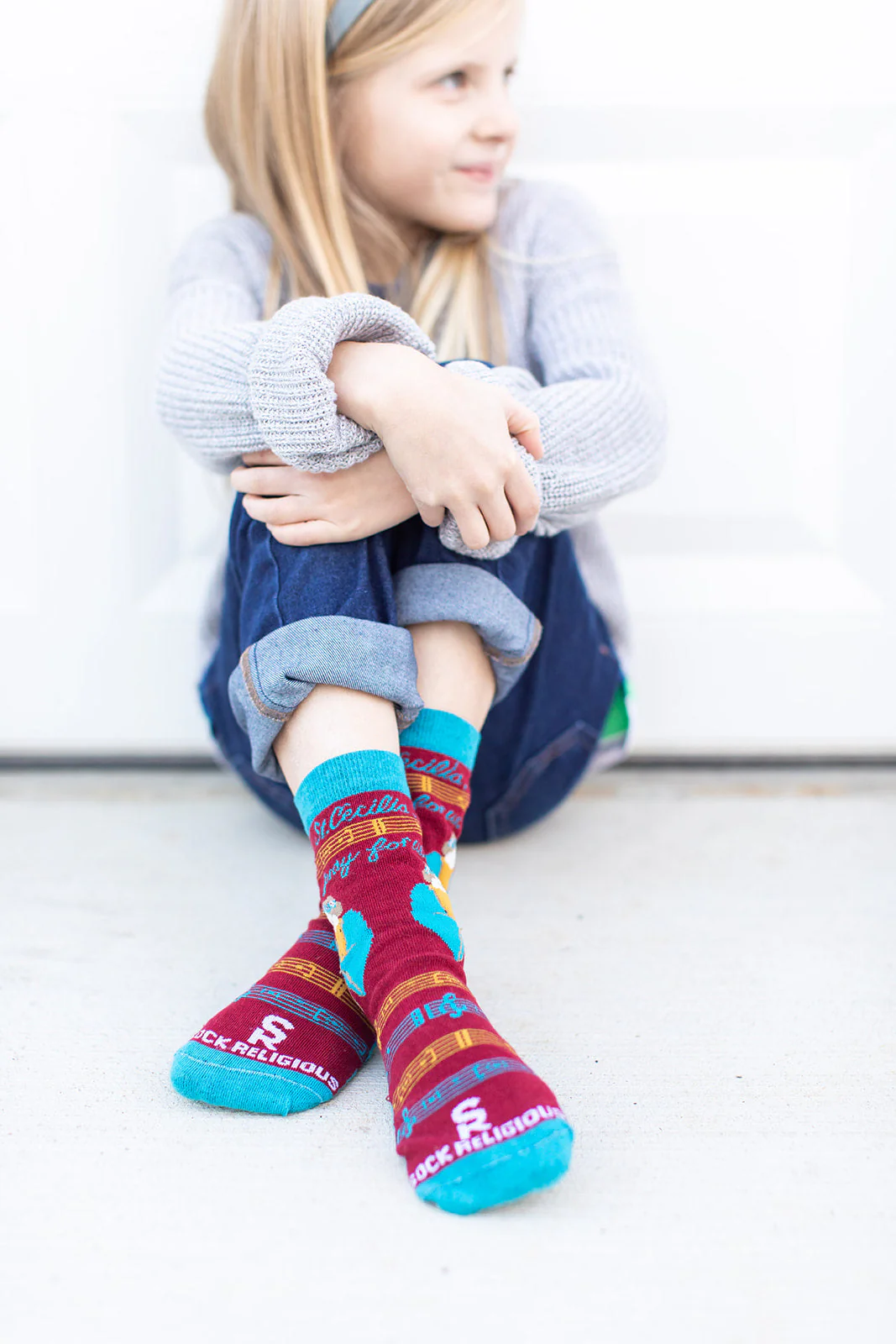 St. Cecilia Kids Socks - Image 3