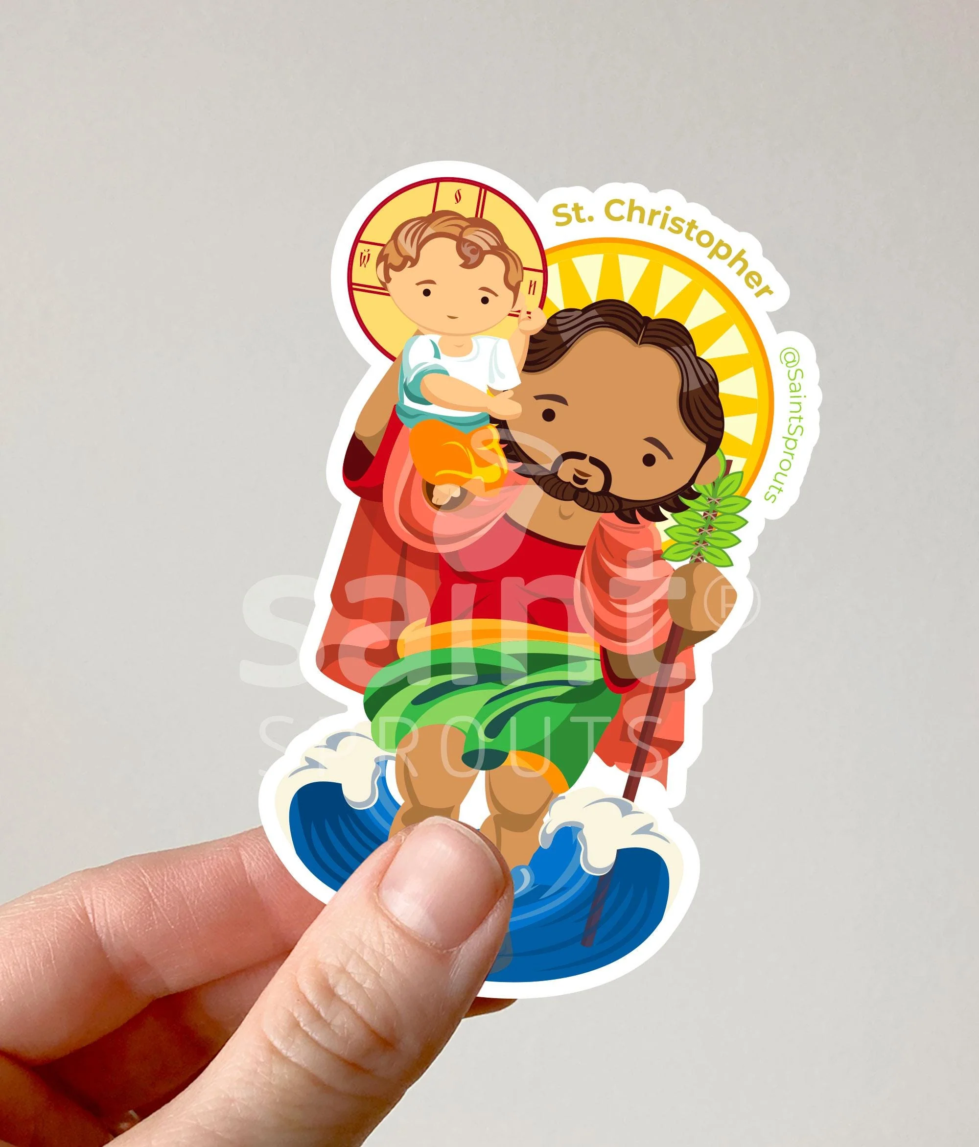 St. Christopher Magnet - Image 2