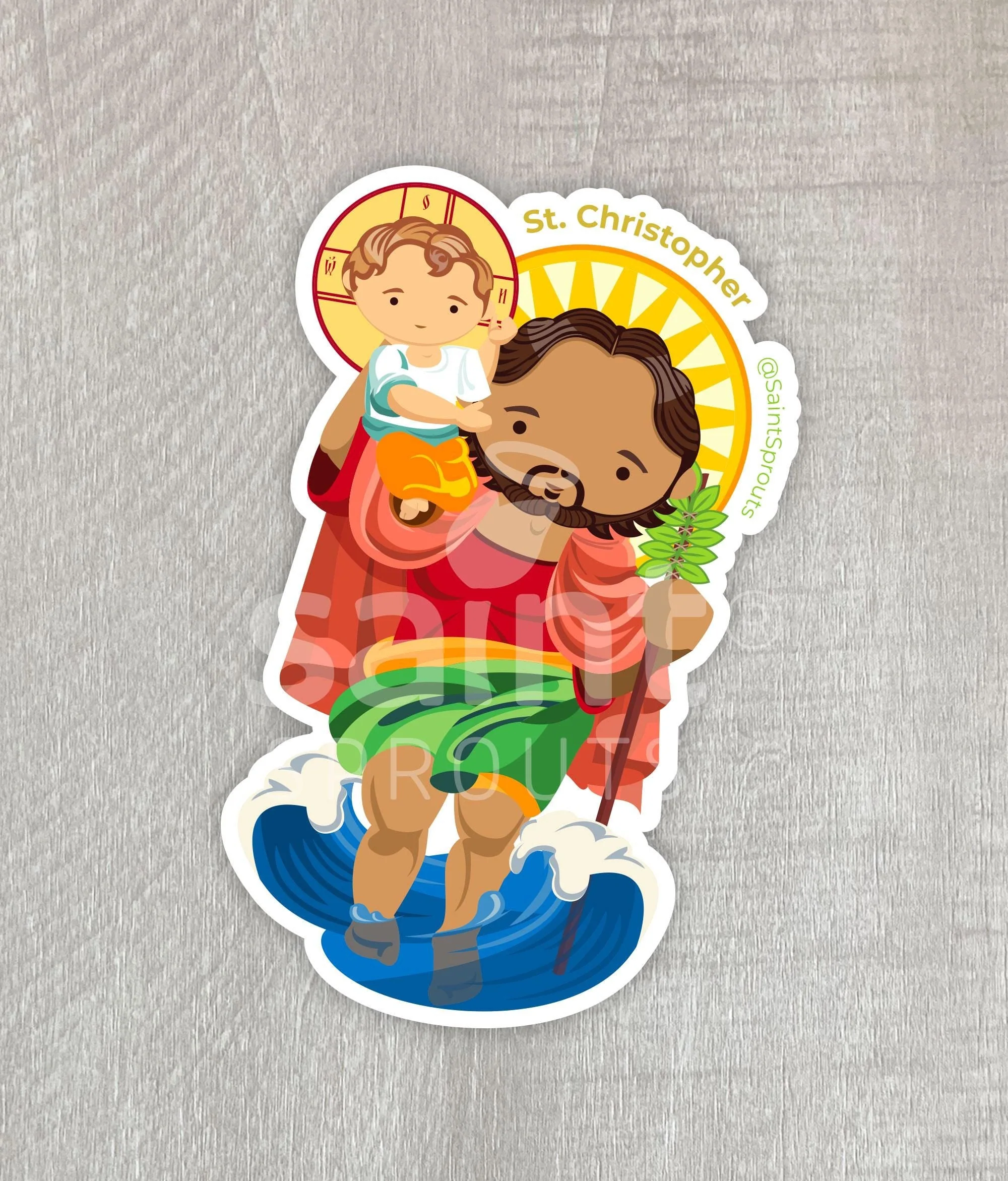 St. Christopher Magnet - Image 3