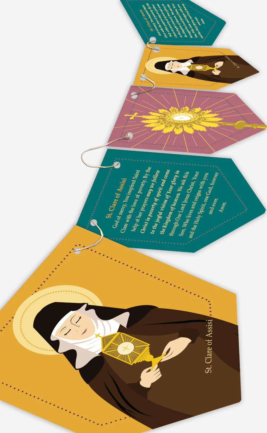 St. Clare of Assisi Party Decorations - Image 2