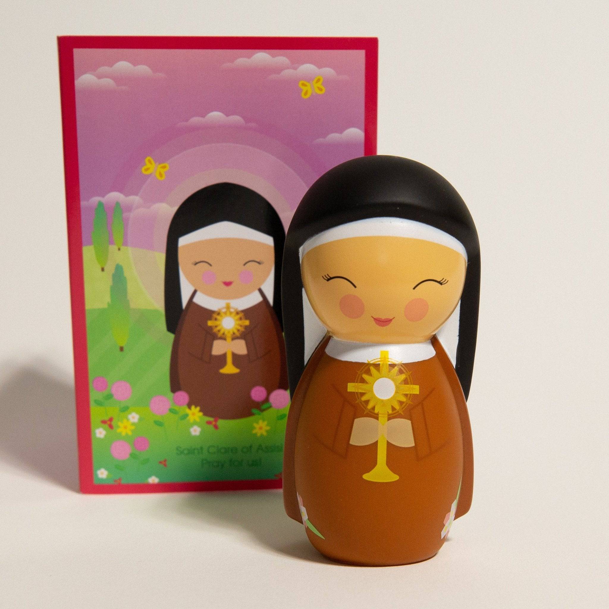 St. Clare of Assisi Shining Light Doll - Image 2