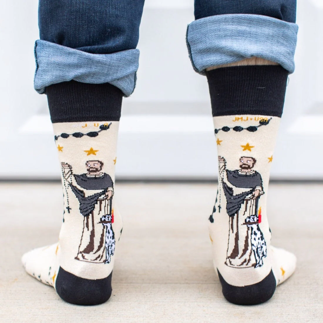 St. Dominic Adult Socks - Image 3