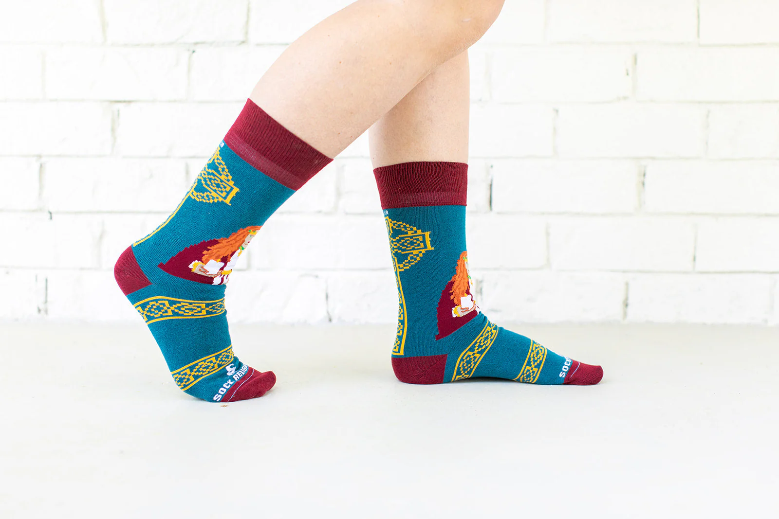 St. Dymphna Adult Socks - Image 3