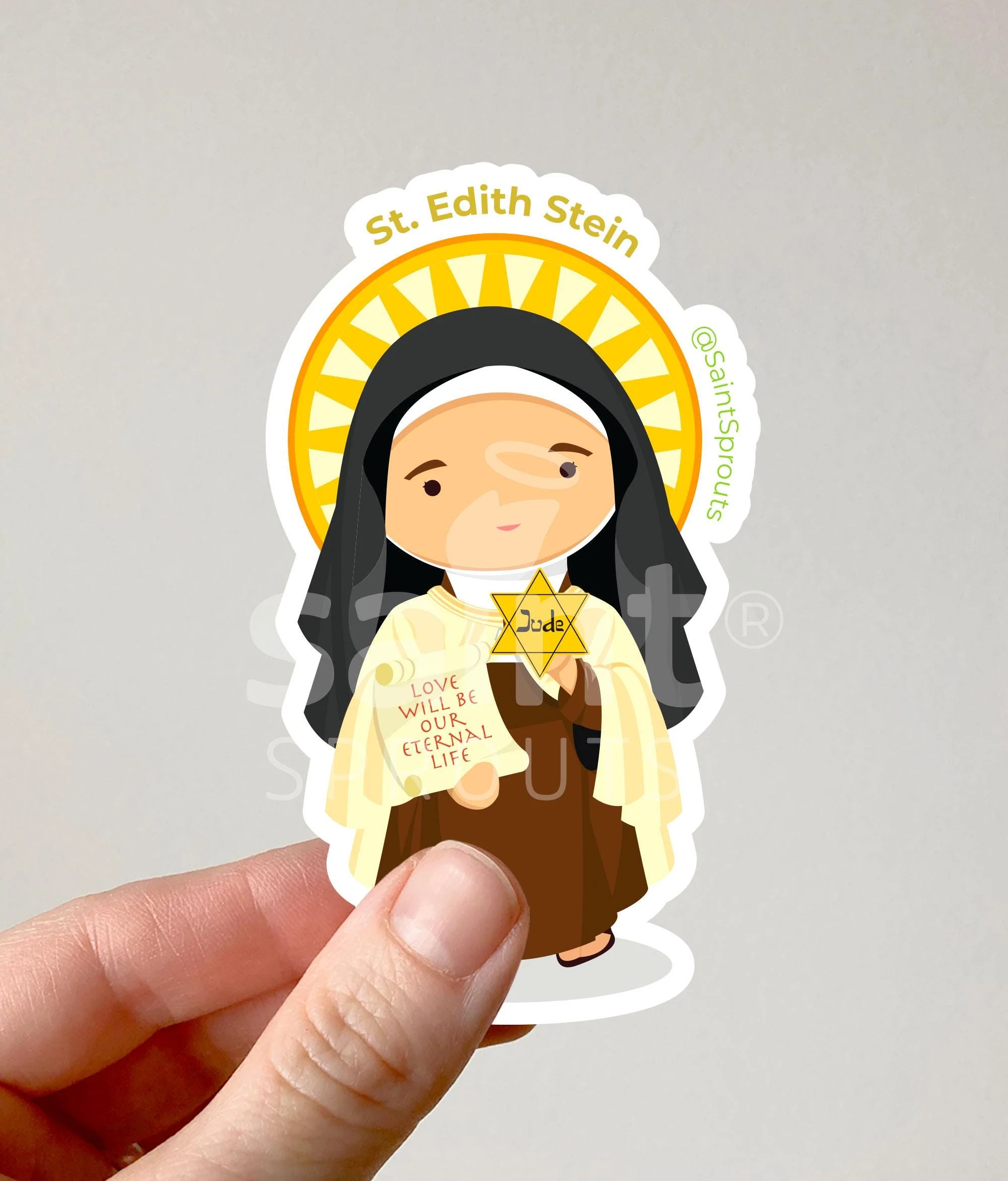 St. Edith Stein Magnet - Image 2