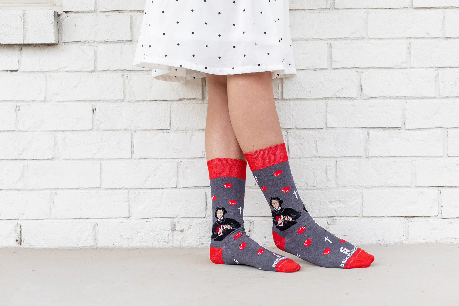 St. Elizabeth Ann Seton Adult Socks - Image 4