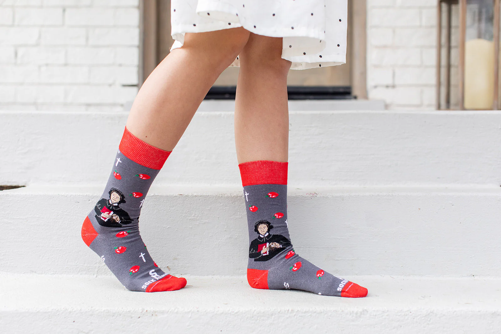 St. Elizabeth Ann Seton Adult Socks - Image 5