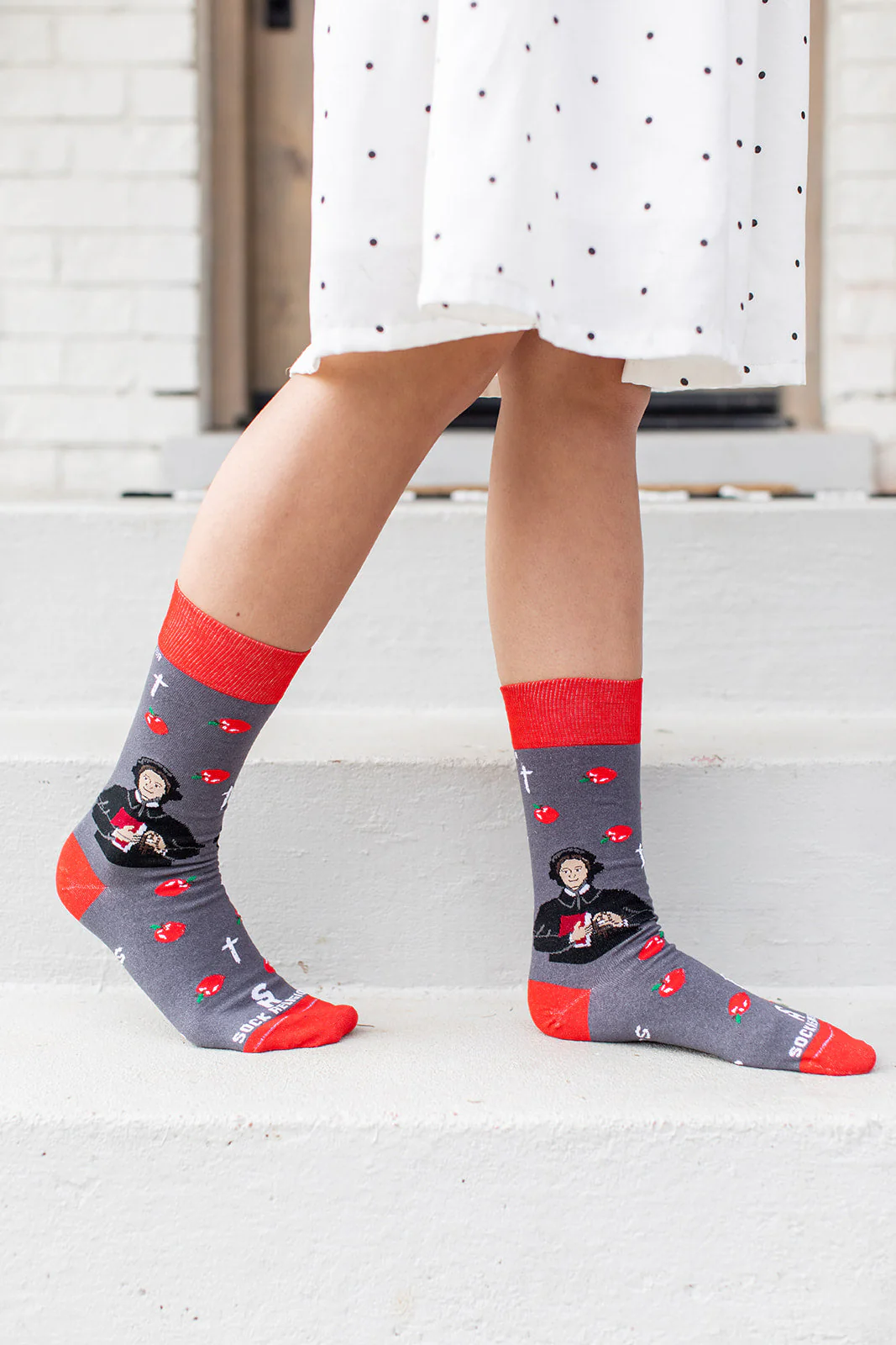 St. Elizabeth Ann Seton Adult Socks - Image 6
