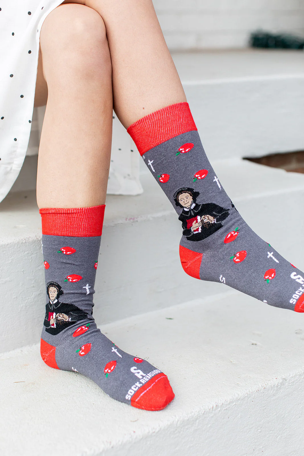 St. Elizabeth Ann Seton Adult Socks - Image 7