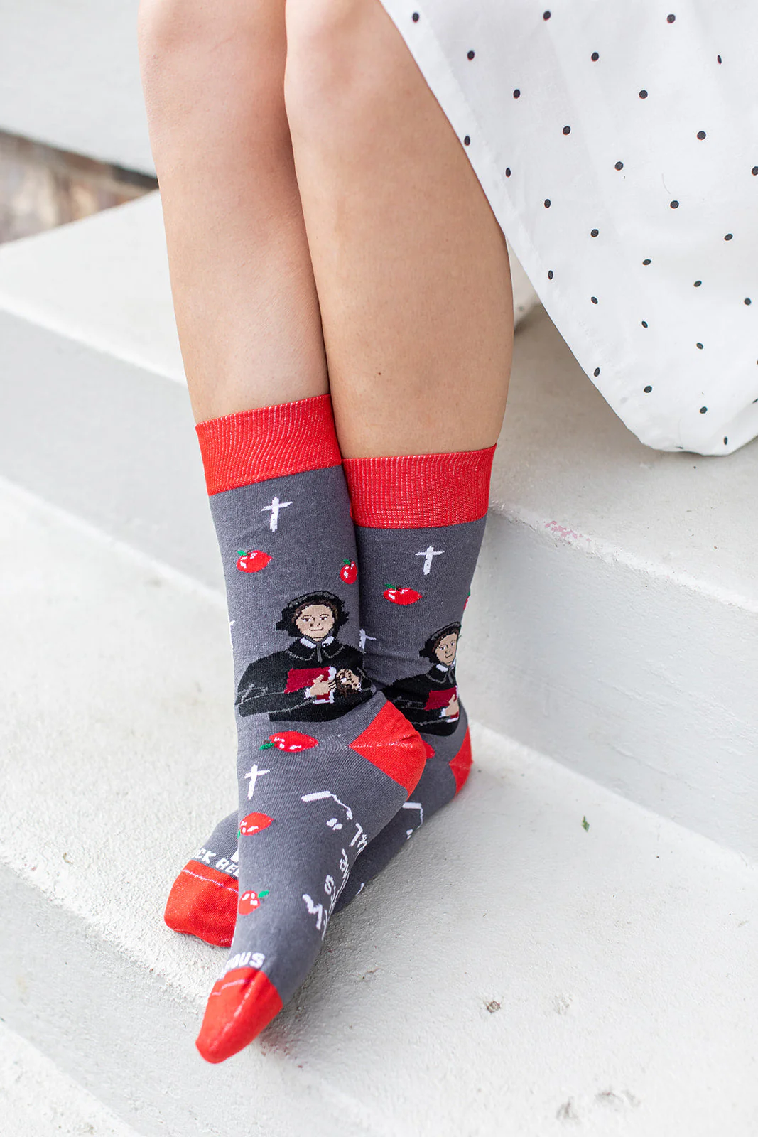 St. Elizabeth Ann Seton Adult Socks - Image 9