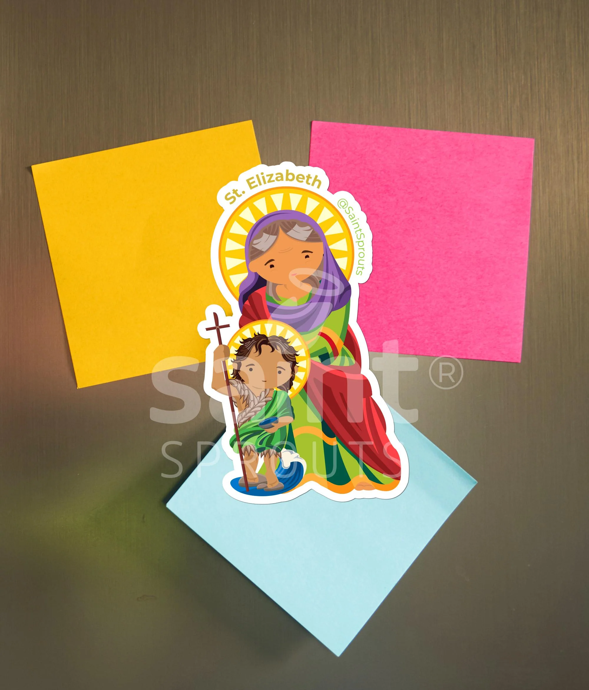 St. Elizabeth Catholic Magnet – Mother of John the Baptist & Example of Trust in God's Promises - Image 2