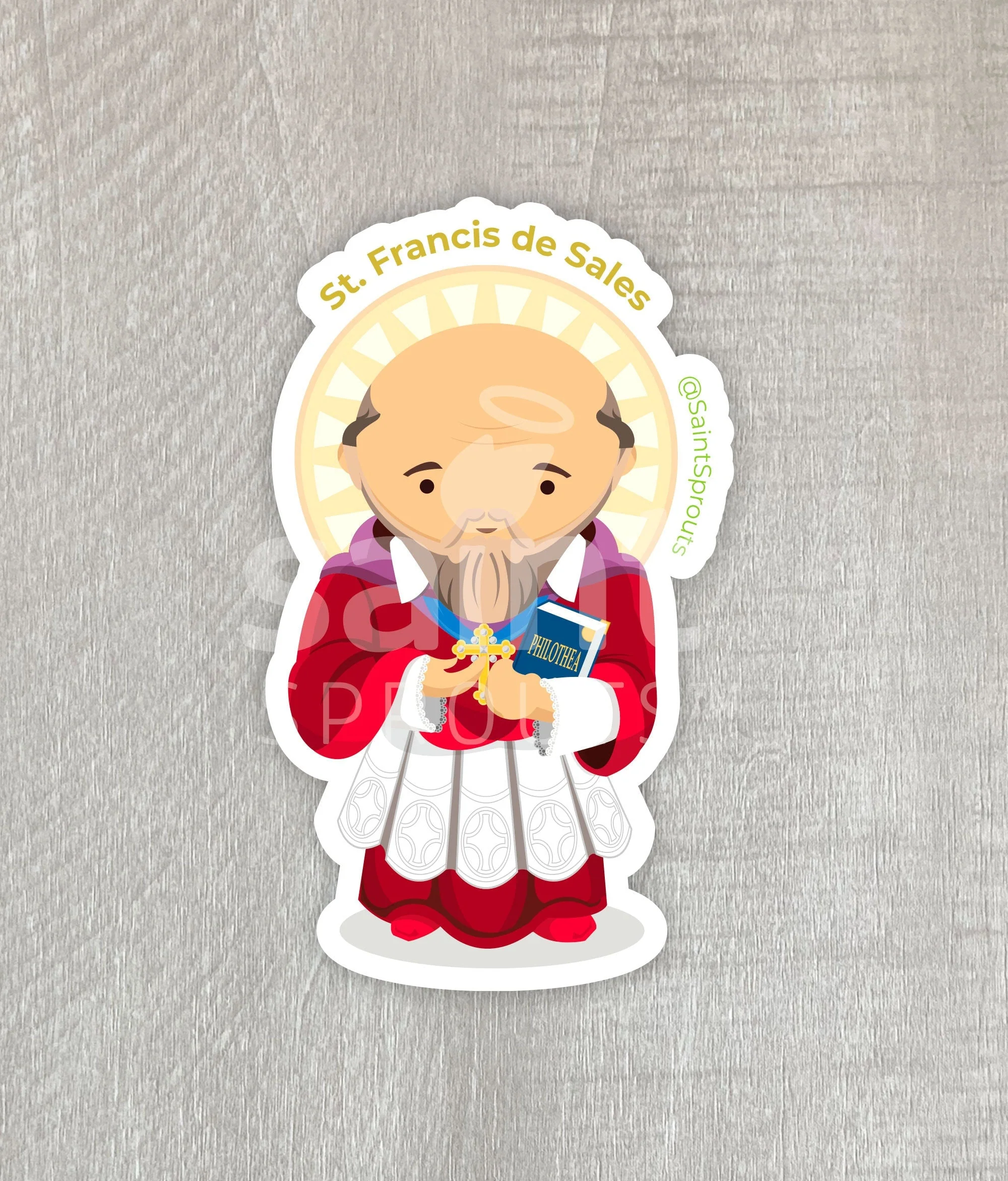 St. Francis De Sales Magnet - Image 3