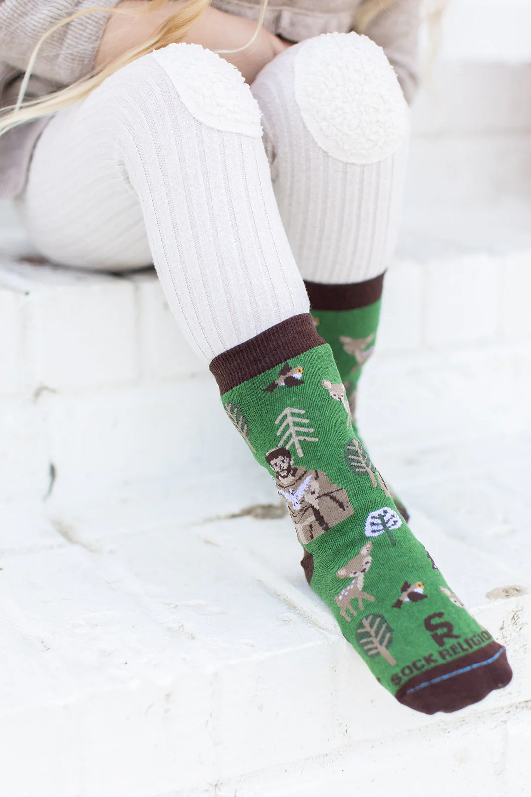 St. Francis of Assisi Kids Socks - Image 3