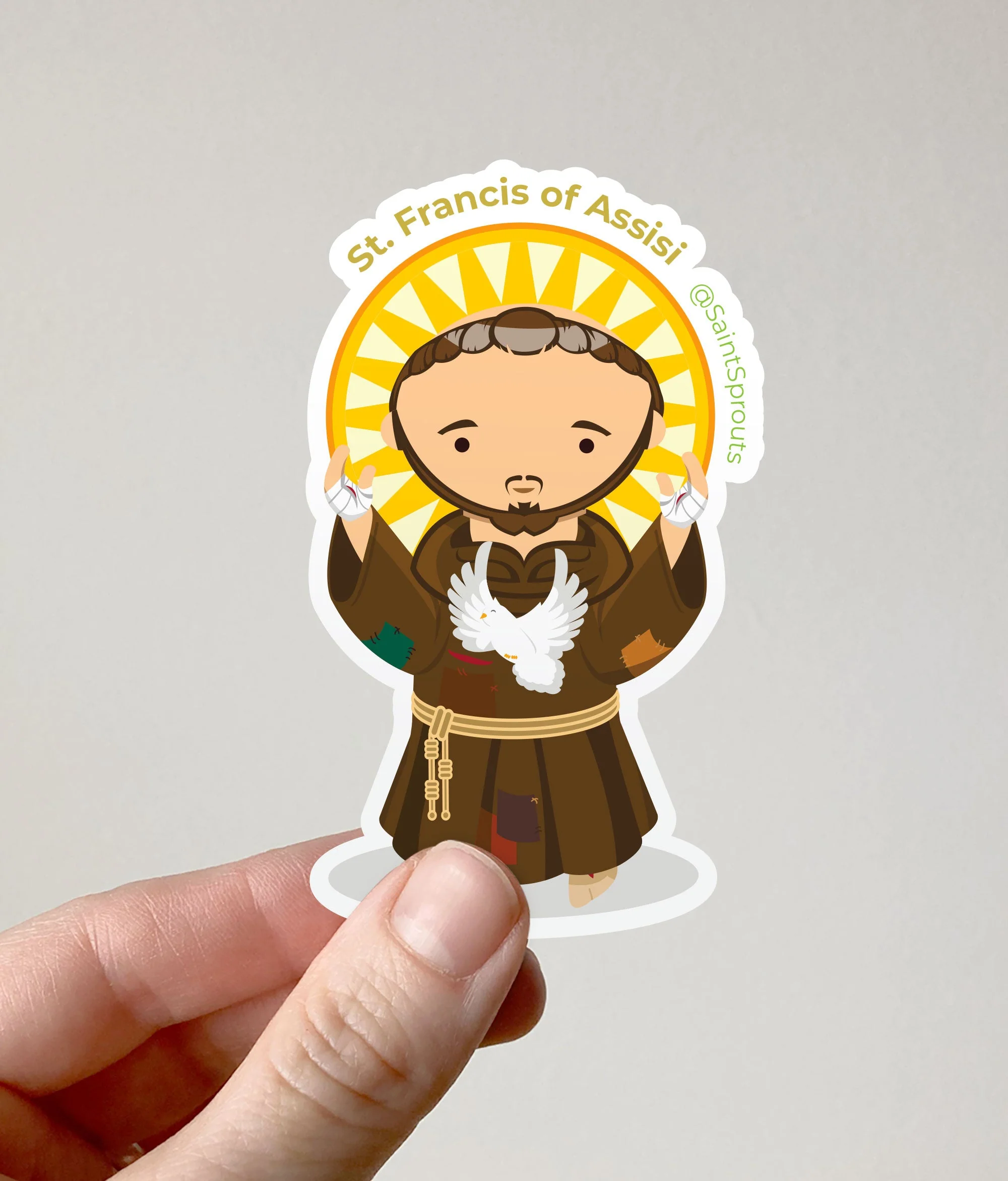 St. Francis of Assisi Magnet - Image 2