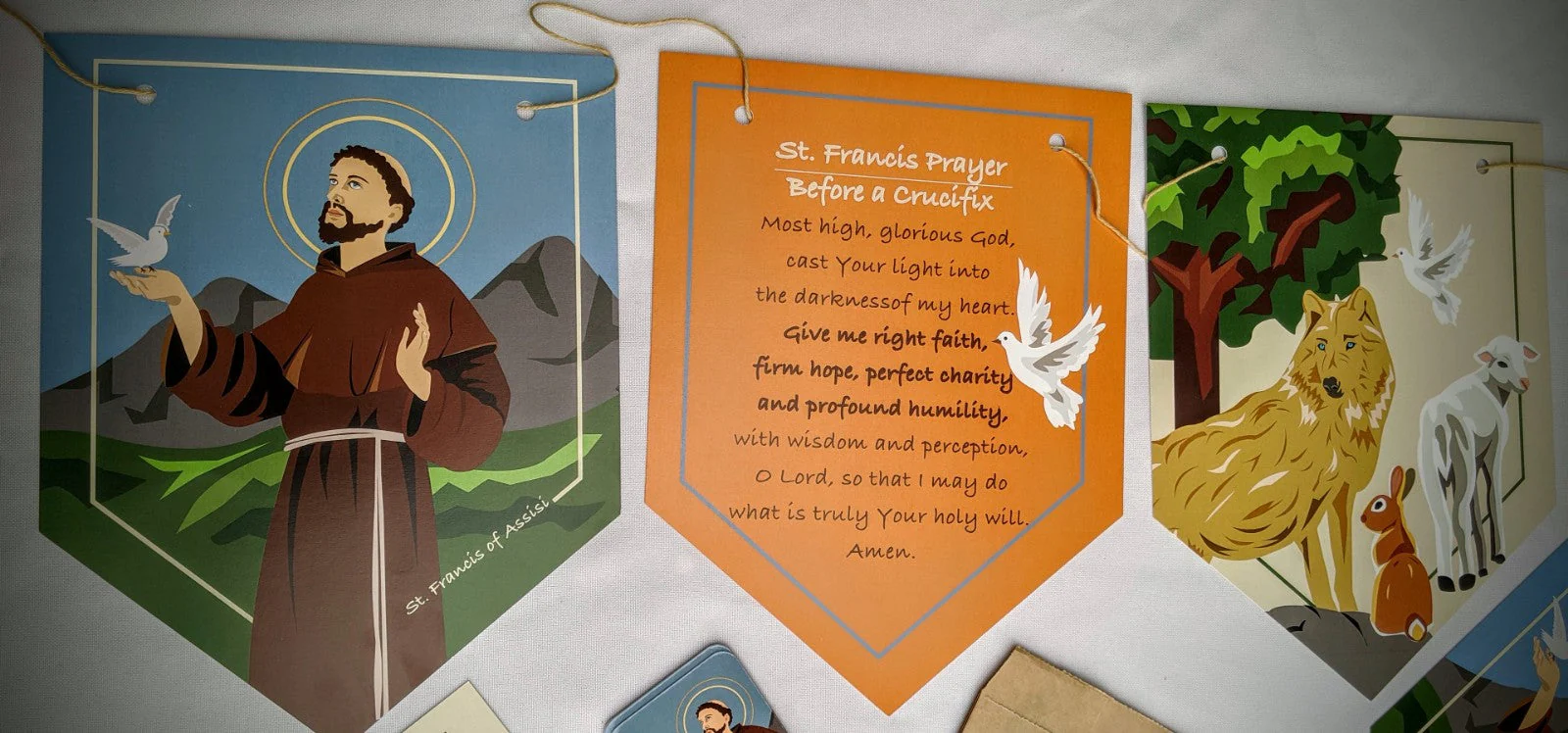St Francis of Assisi Party Decorations - Image 2