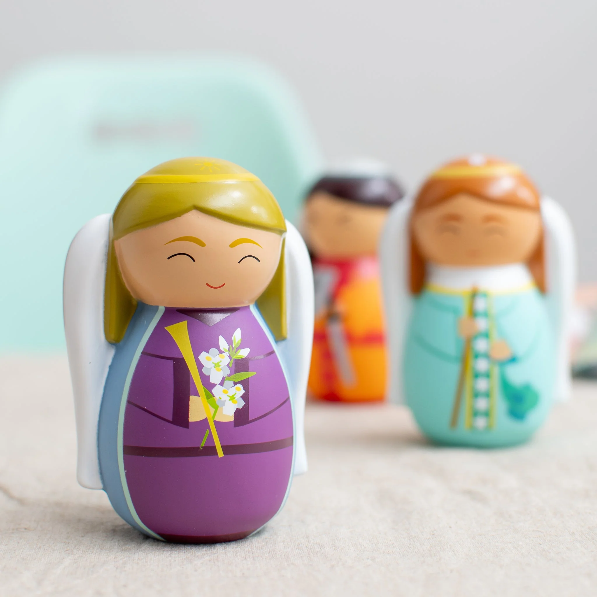 St. Gabriel the Archangel Shining Light Doll - Image 3
