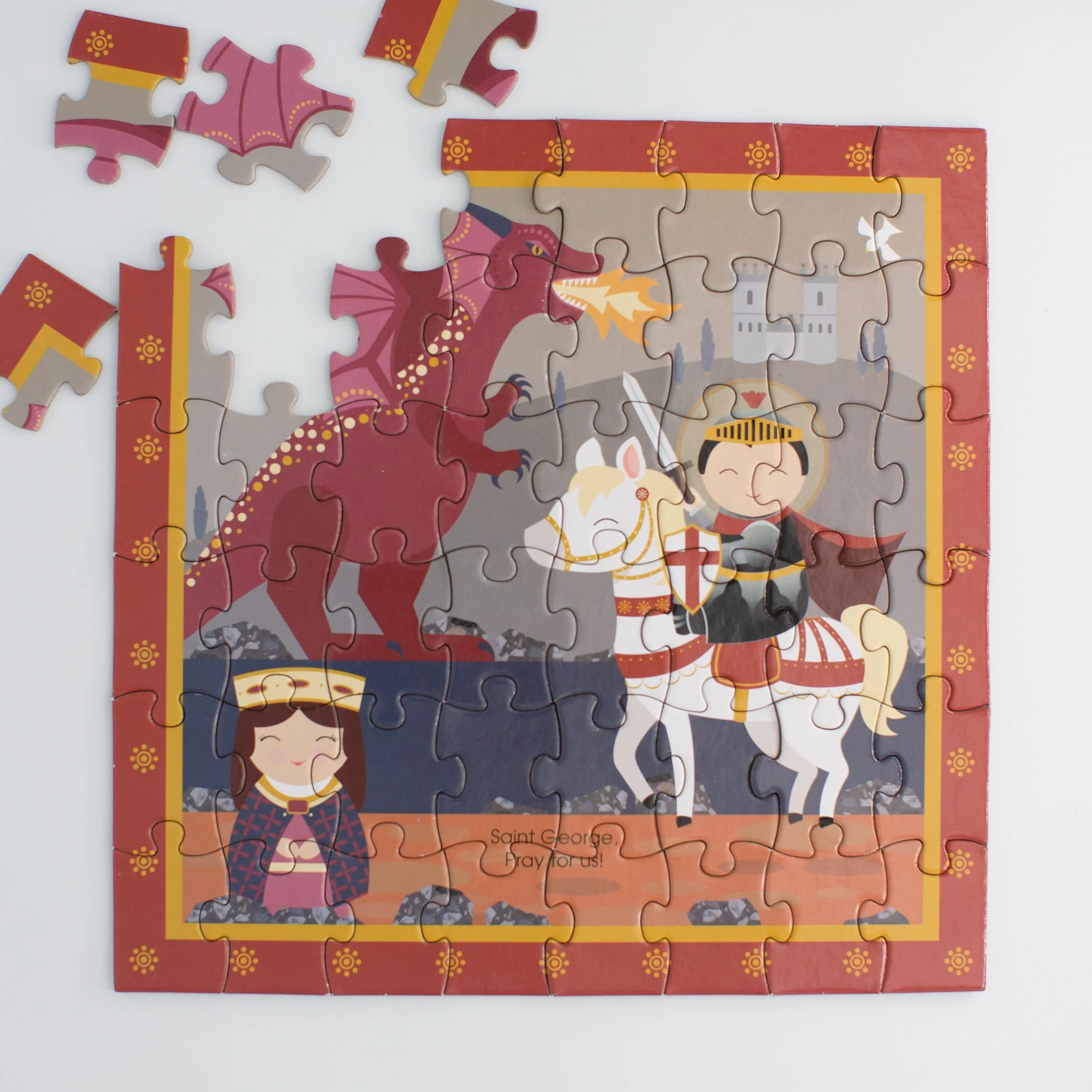 St. George and the Dragon Mini Puzzle - Image 3