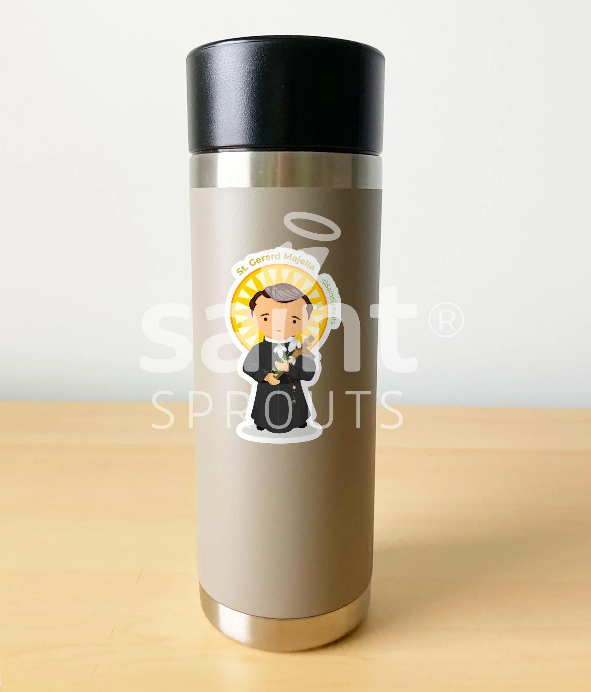 St. Gerard Majella Catholic Sticker – Patron Saint of Mothers - Image 3