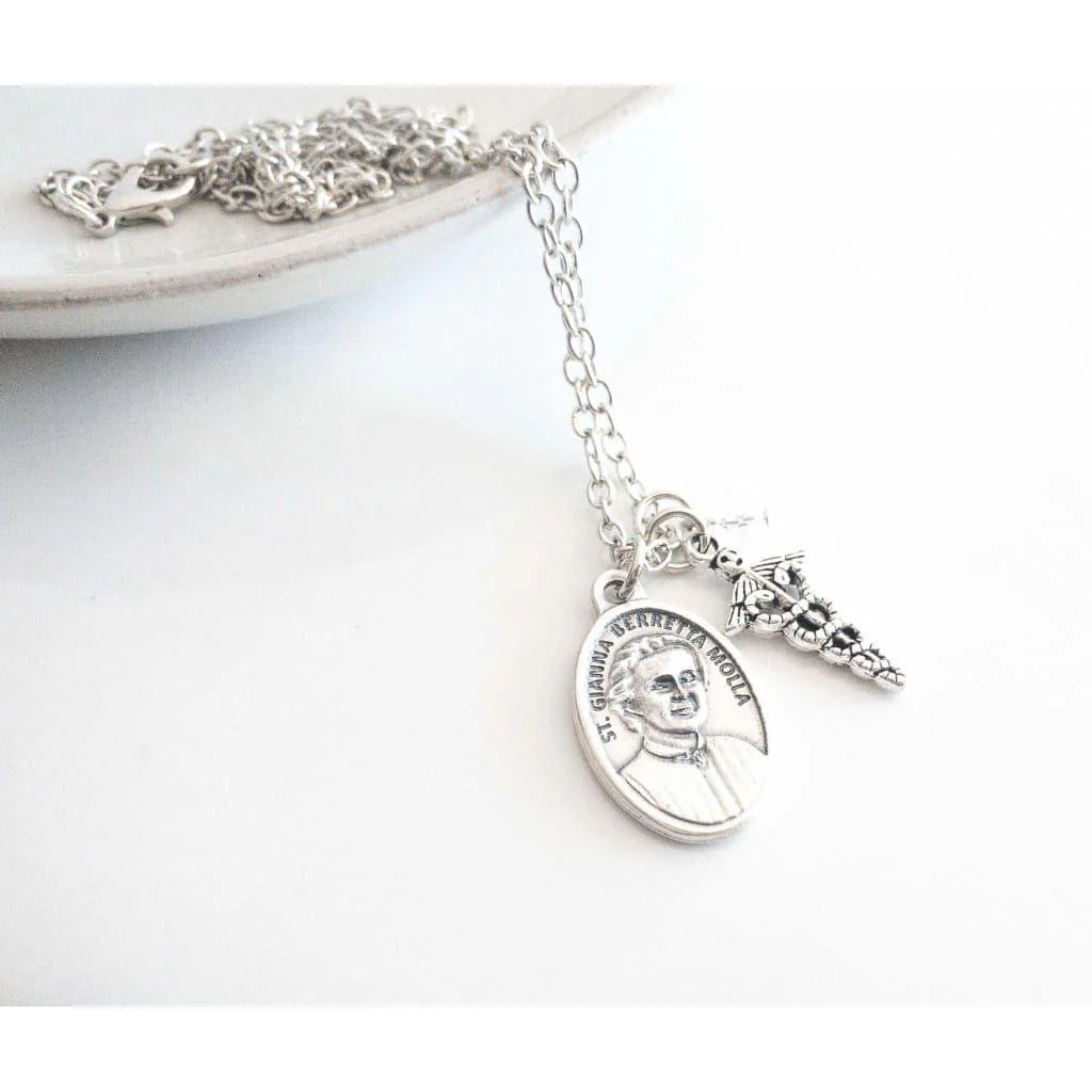 St Gianna Molla Necklace - Image 2