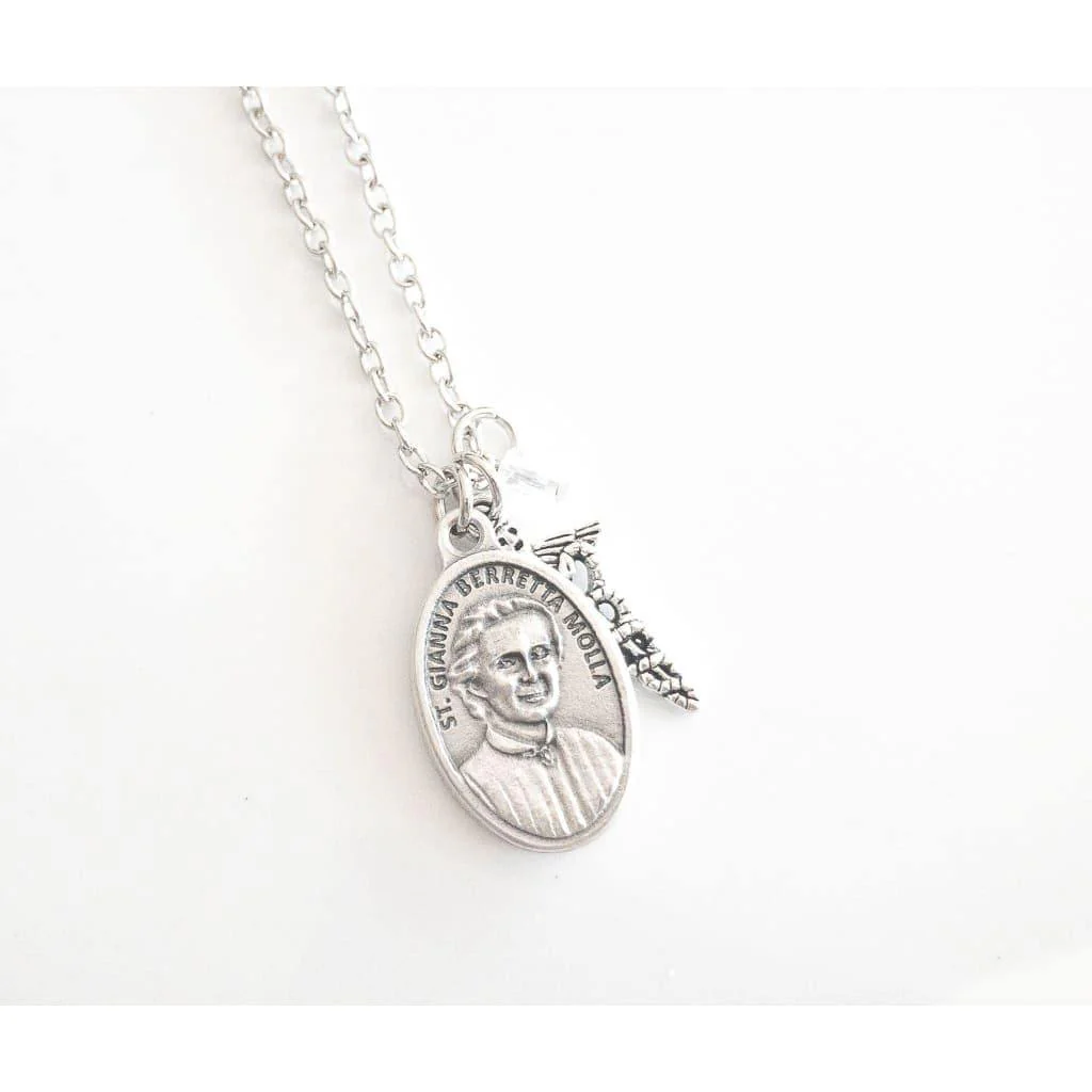 St Gianna Molla Necklace - Image 3