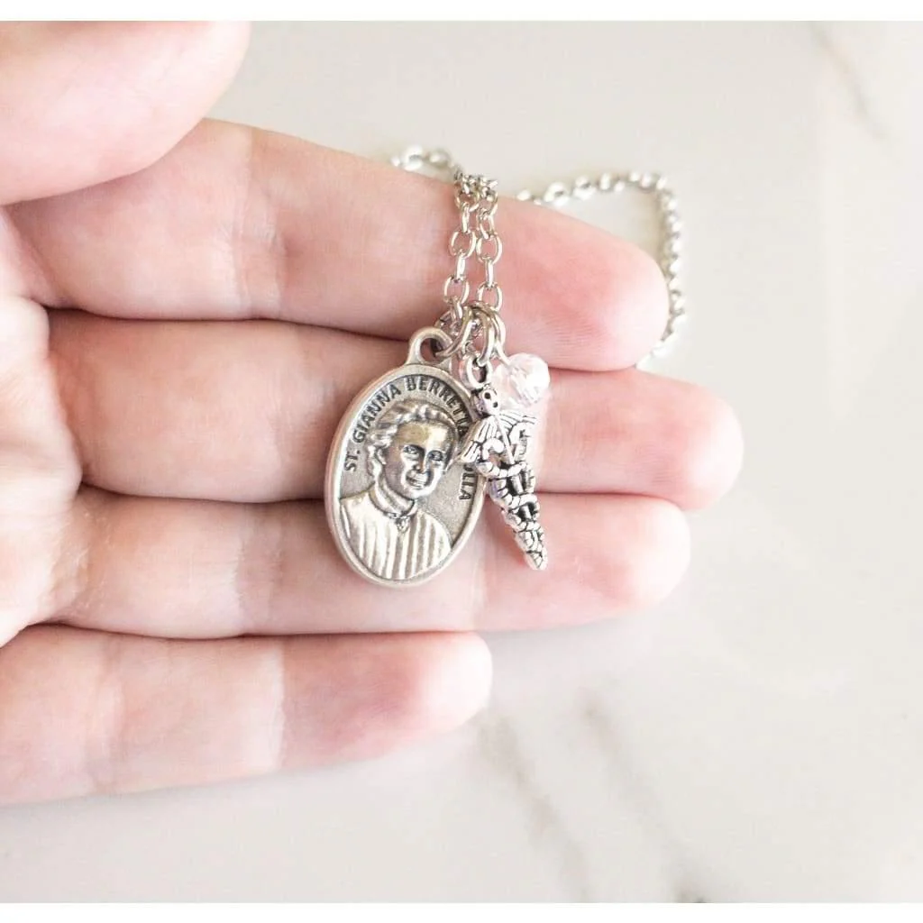 St Gianna Molla Necklace - Image 5