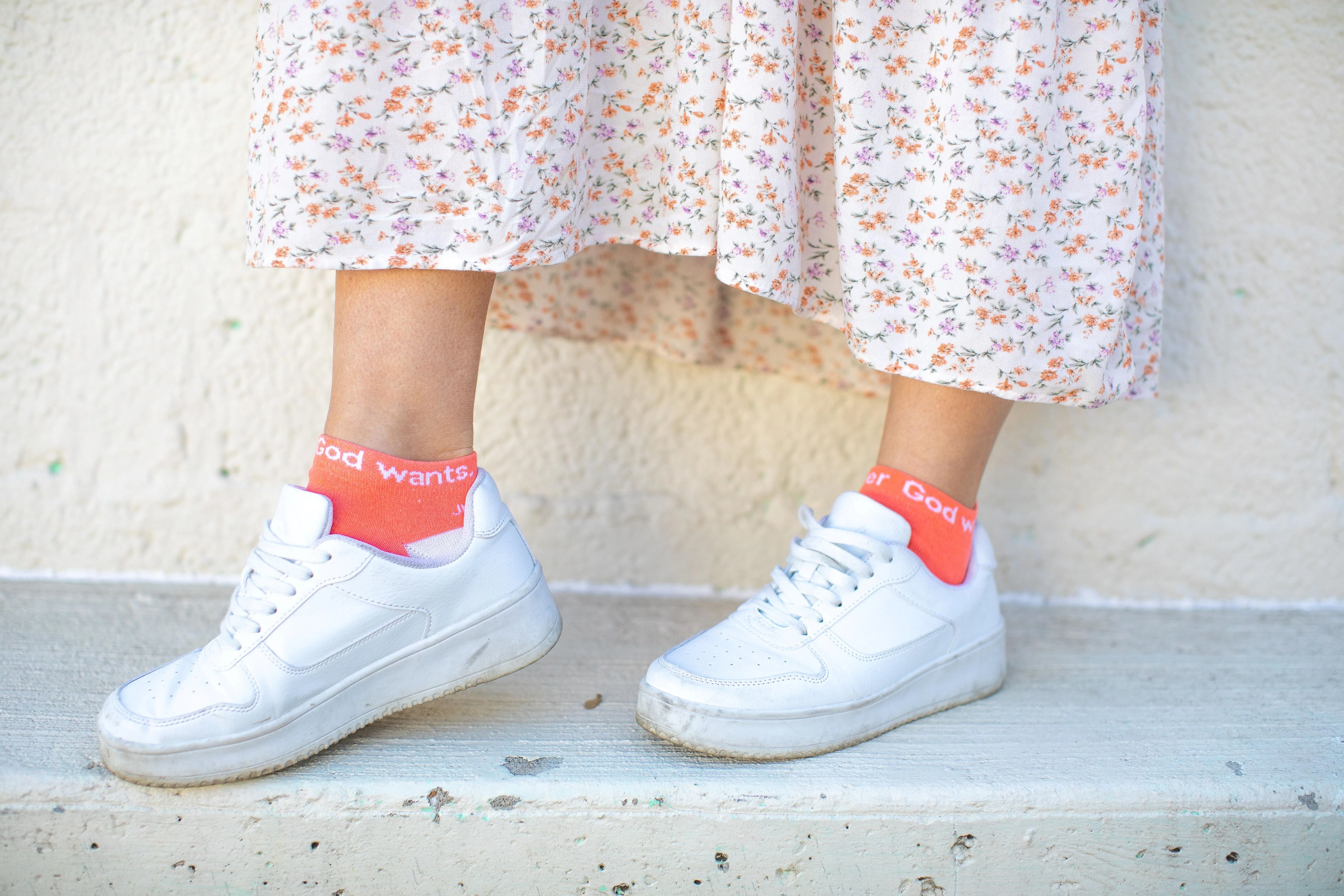 St. Gianna Molla No Show Socks - Image 2