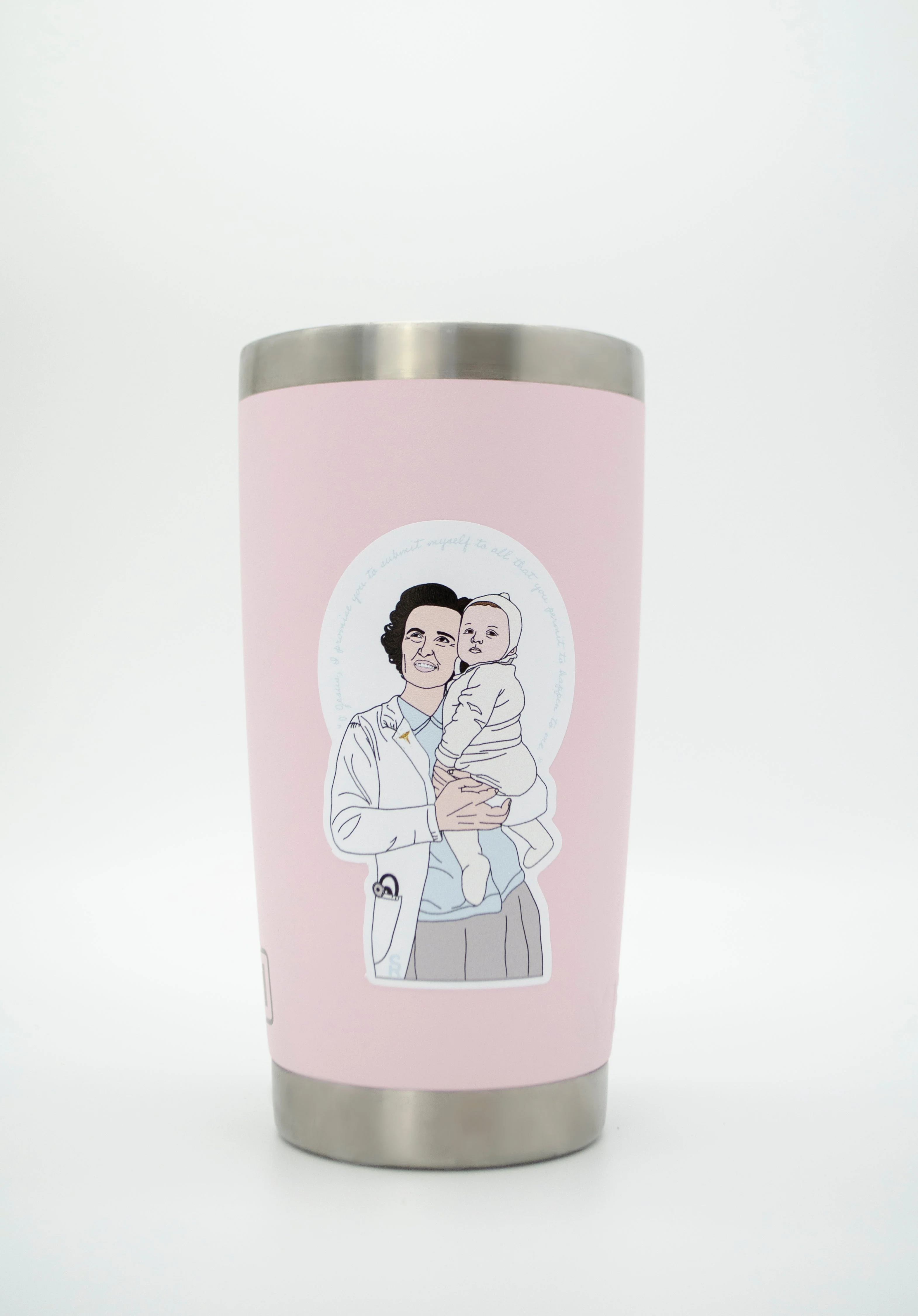 St. Gianna Sticker - Image 2