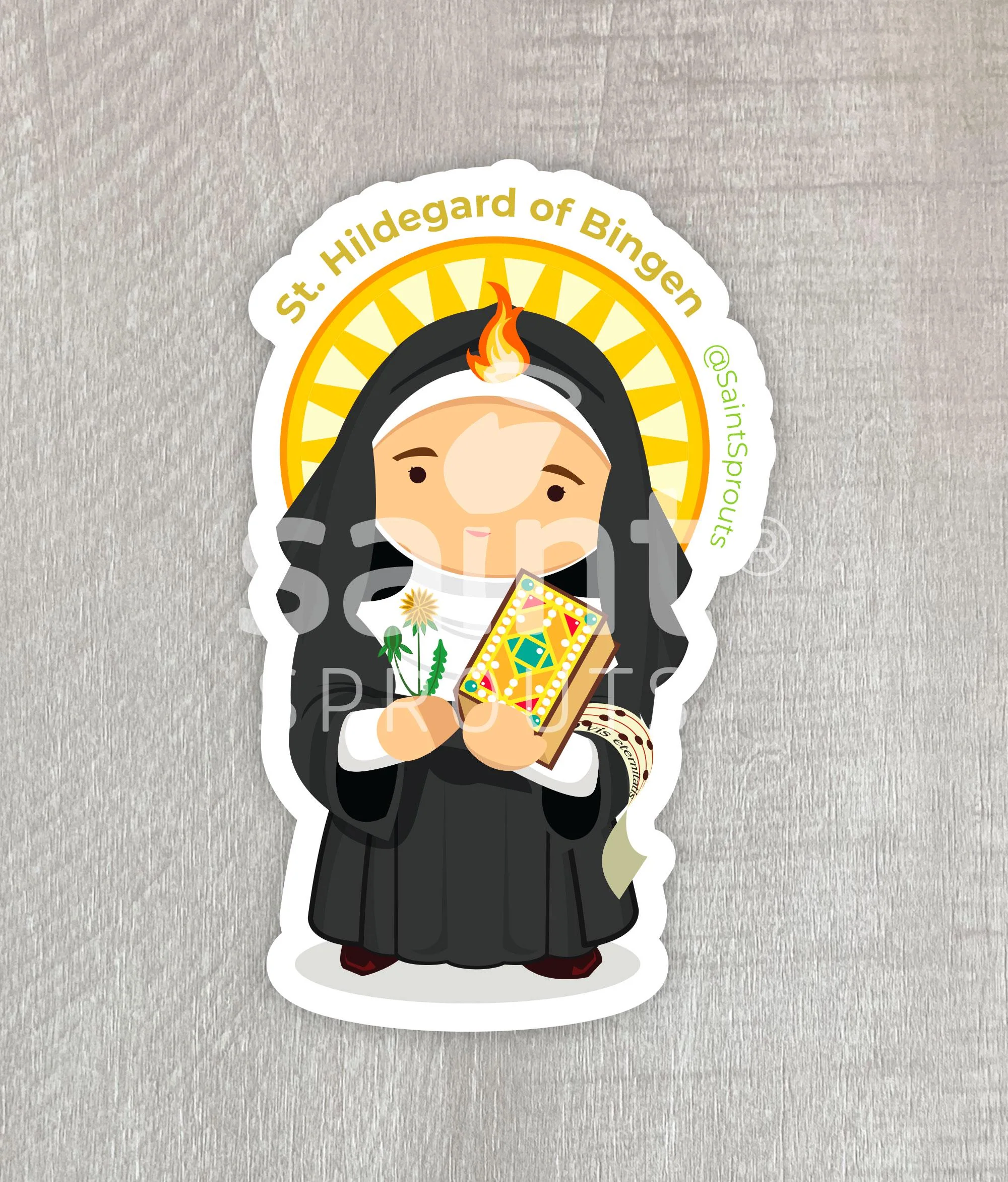 St. Hildegard of Bingen Catholic Magnet - Doctor of the Church