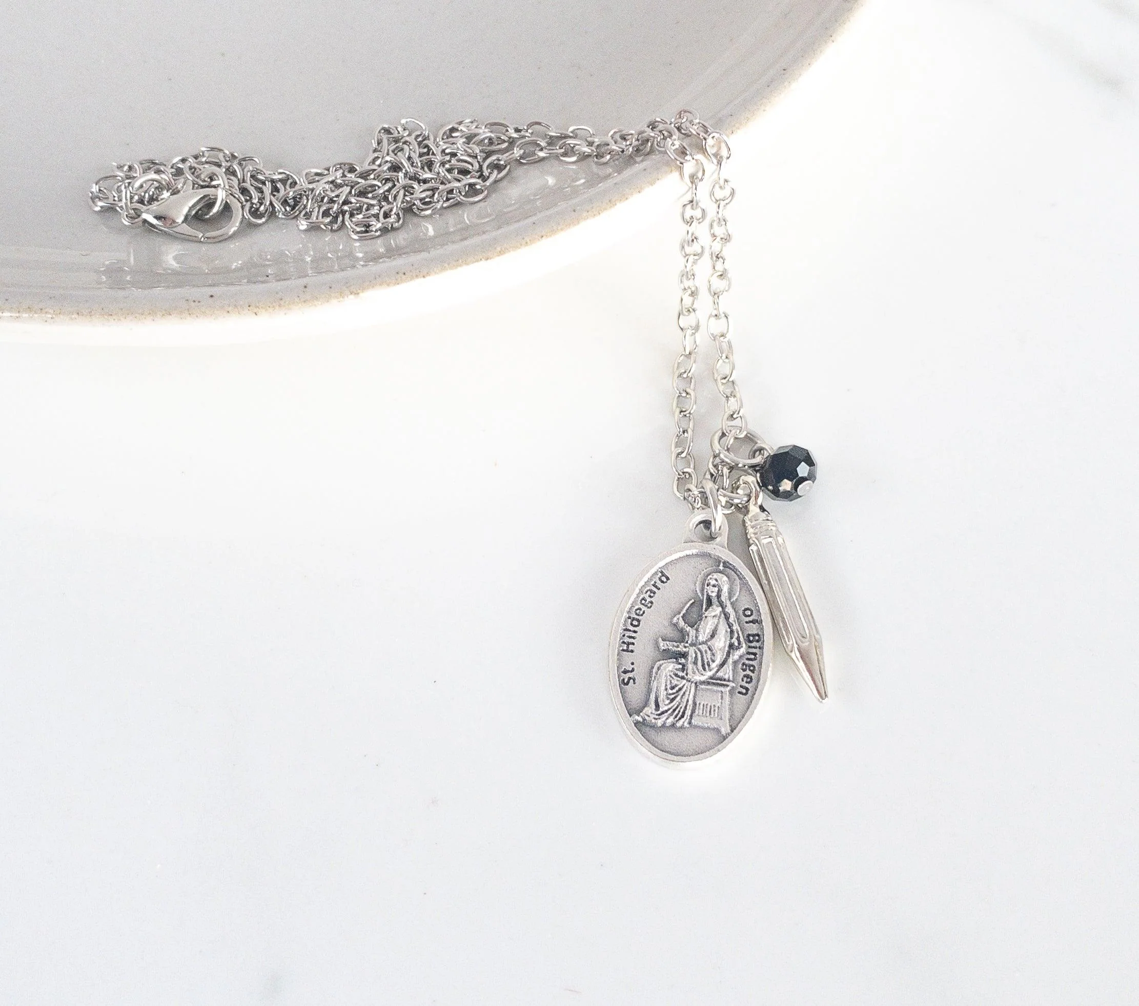St Hildegard of Bingen Necklace - Image 2