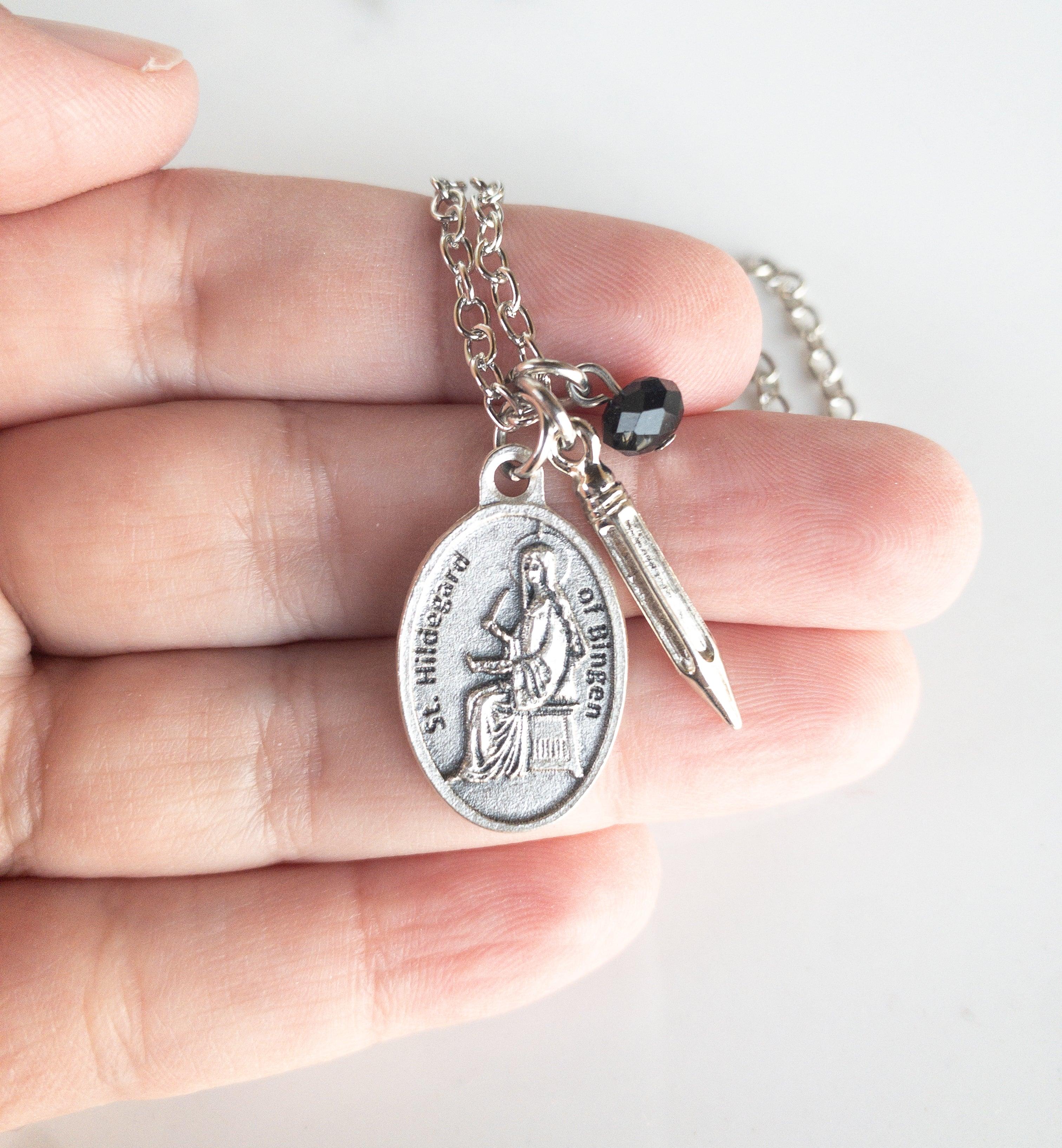 St Hildegard of Bingen Necklace - Image 5