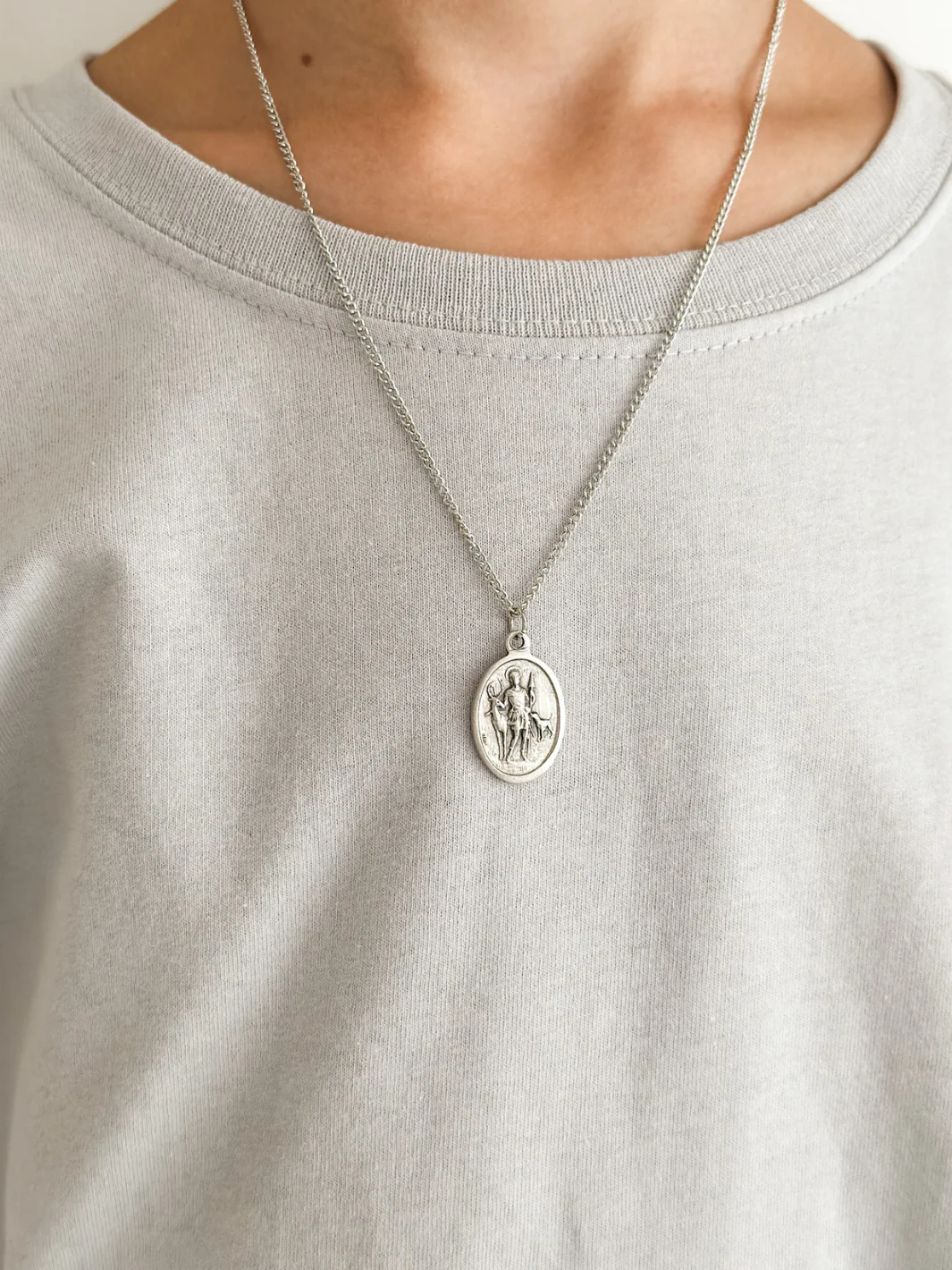 St. Hubert Medal Necklace - Image 4