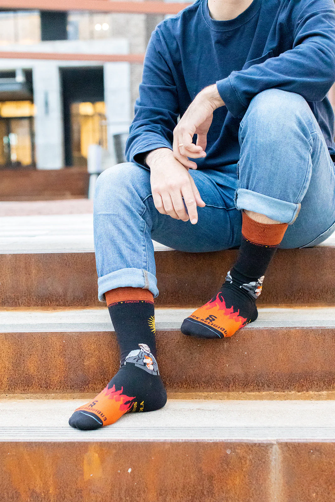 St. Ignatius of Loyola Adult Socks - Image 2