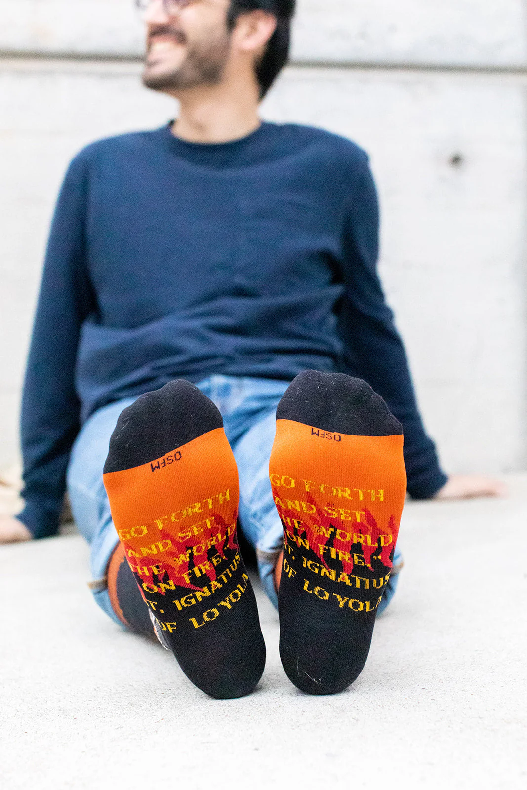 St. Ignatius of Loyola Adult Socks - Image 3