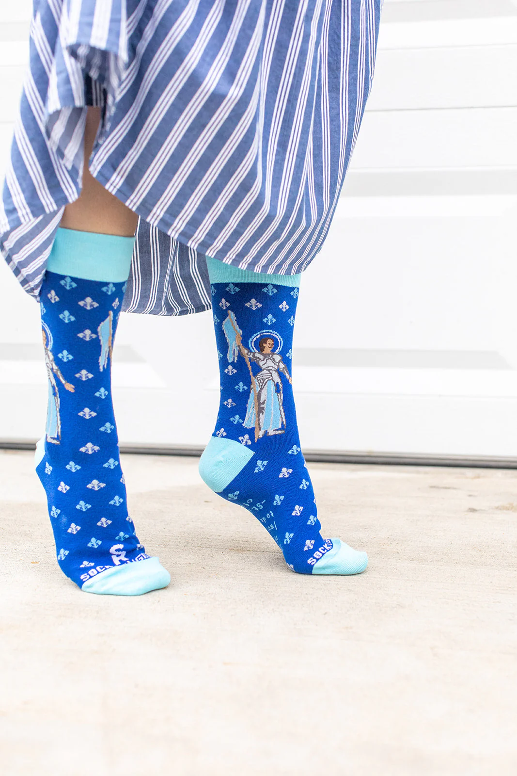 St. Joan of Arc Adult Socks - Image 4