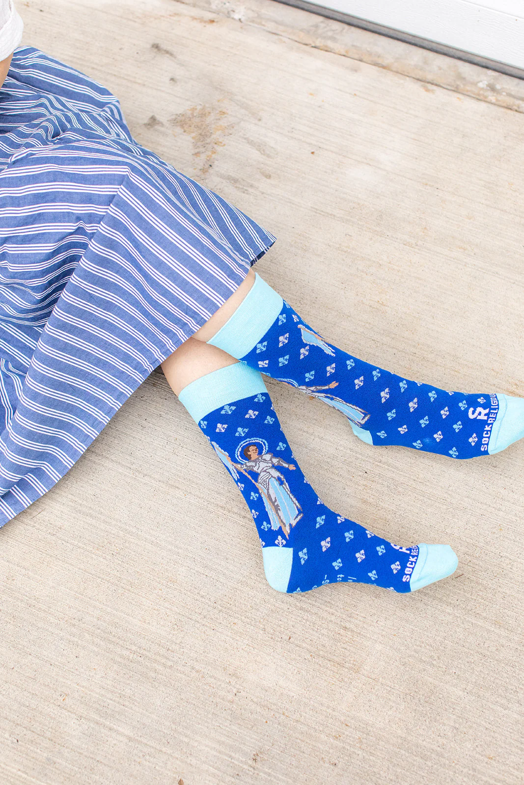 St. Joan of Arc Adult Socks - Image 5