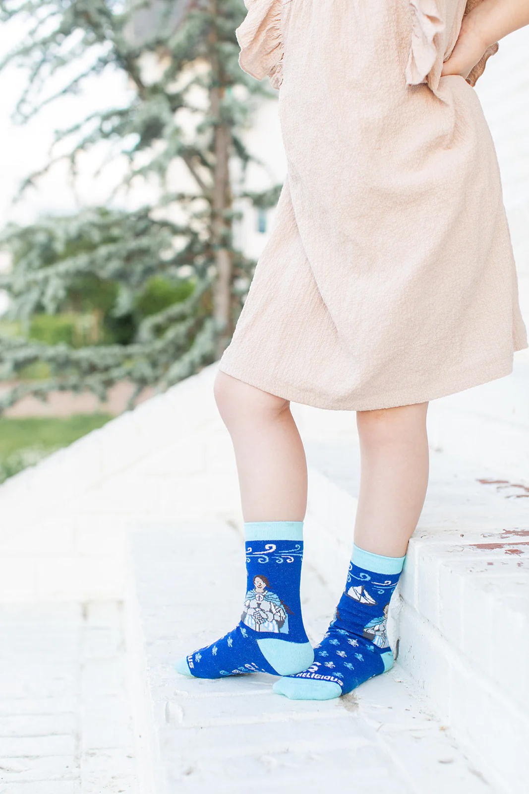 St. Joan of Arc Kids Socks - Image 6