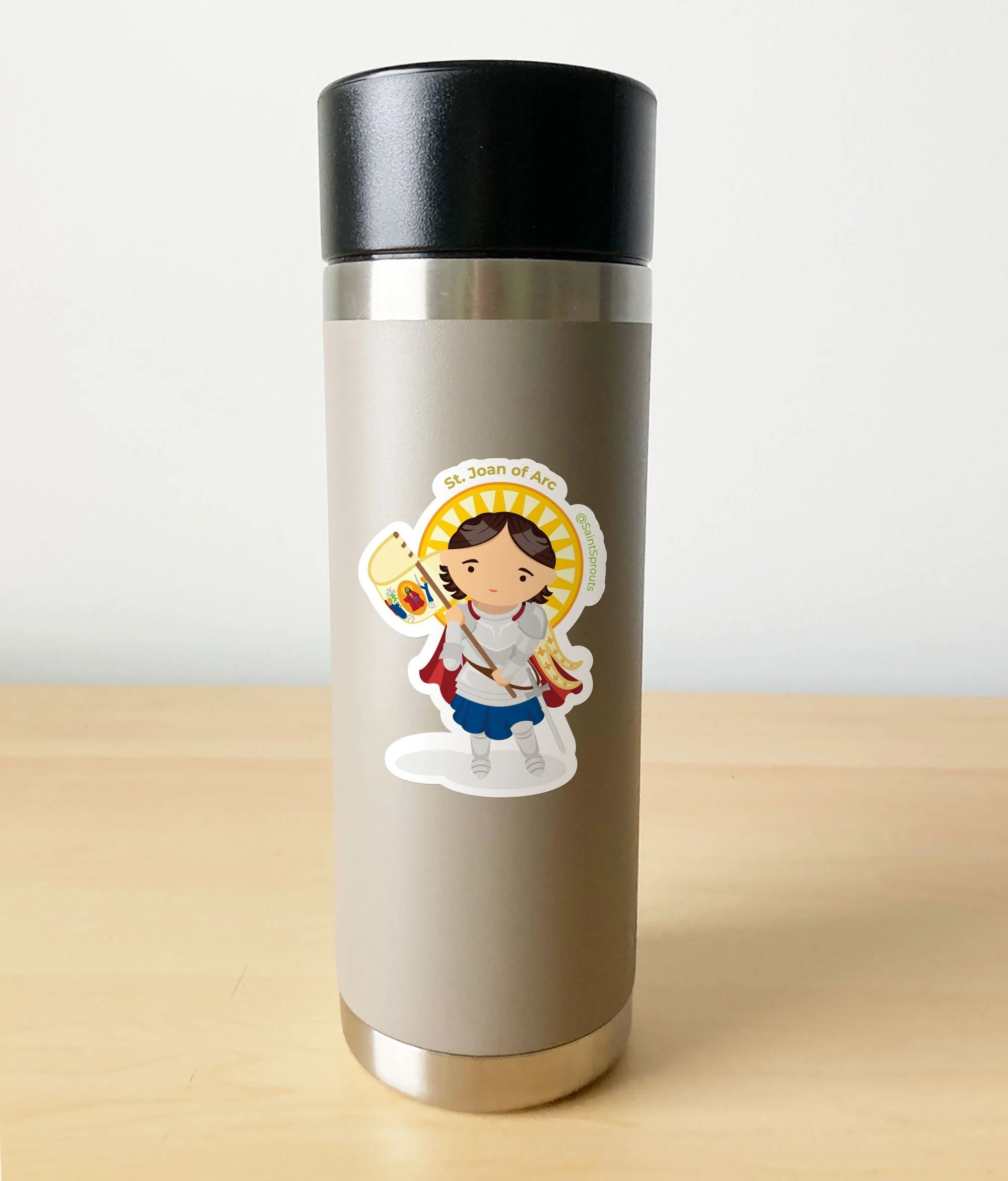 St. Joan of Arc Sticker - Image 3