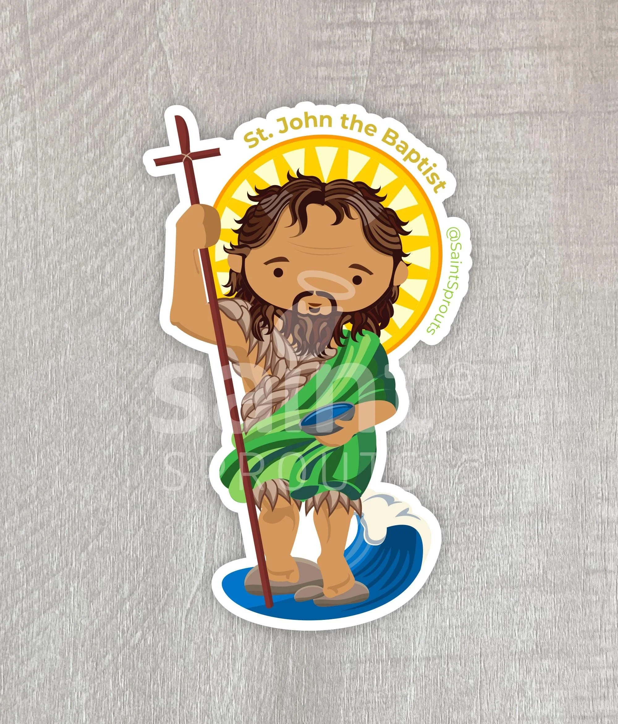 St. John Baptist Magnet - Image 3