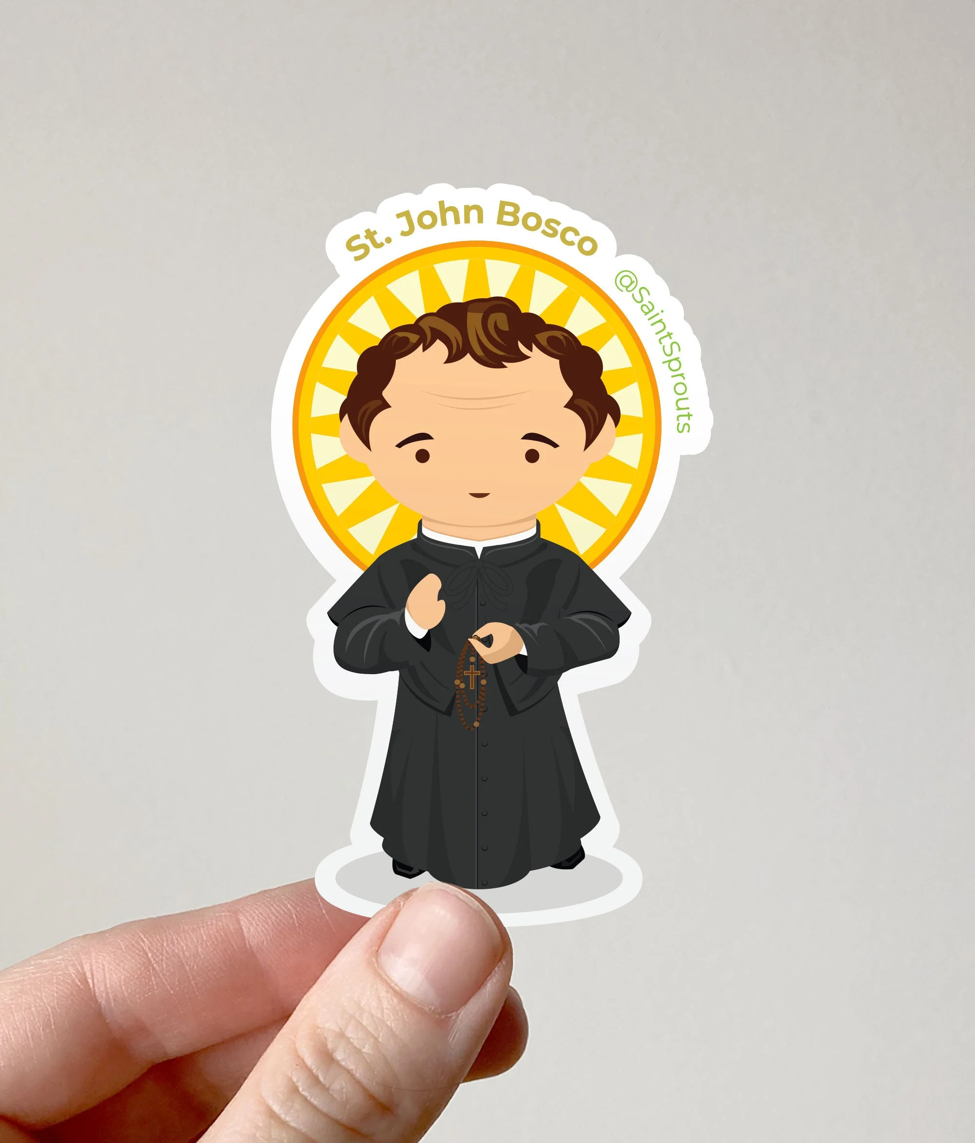 St. John Bosco Magnet - Image 2