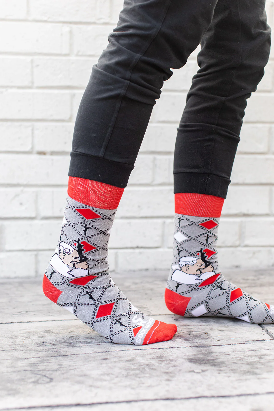 St. John Paul II Adult Socks - Image 4