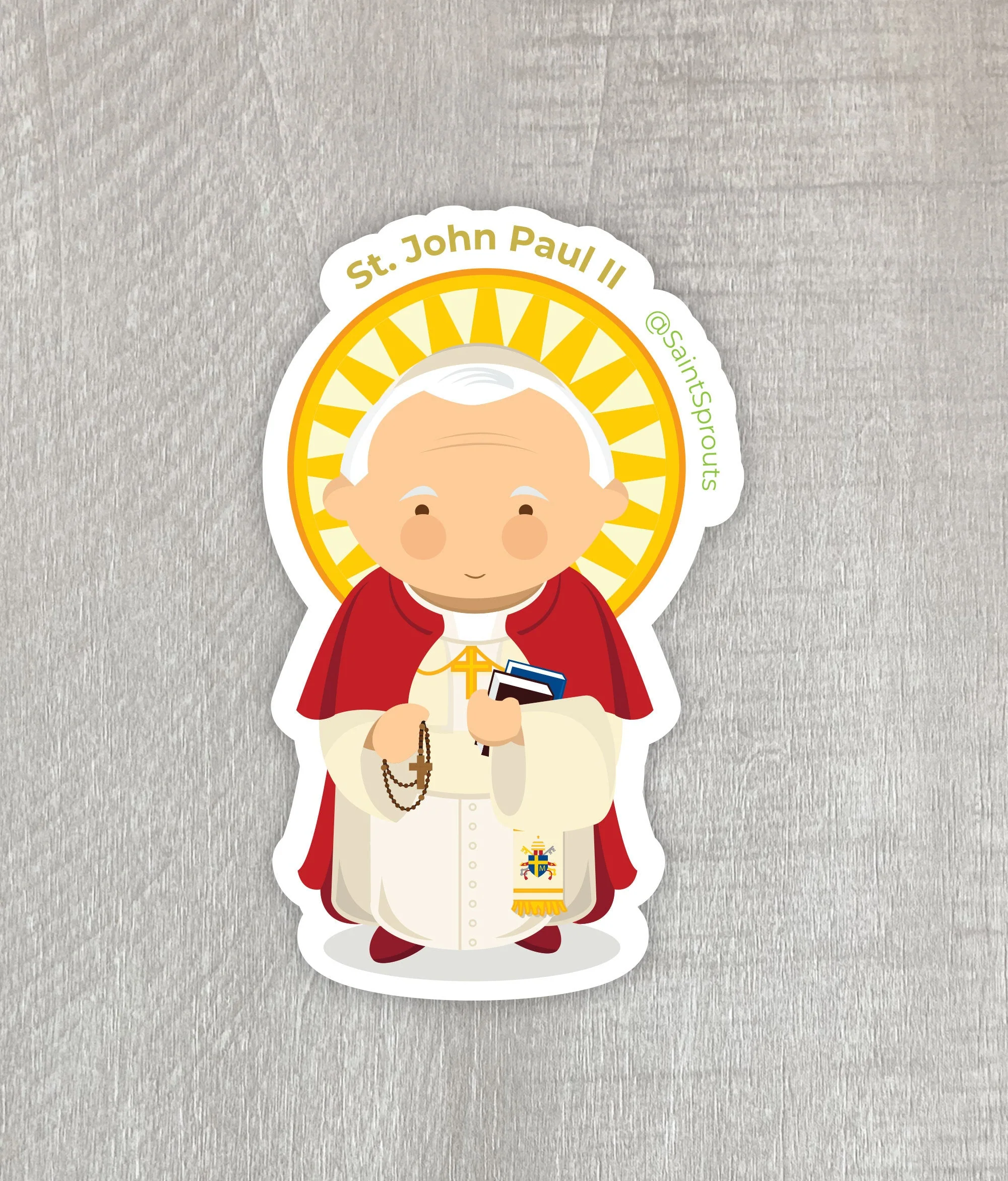 St. John Paul II Magnet - Image 3
